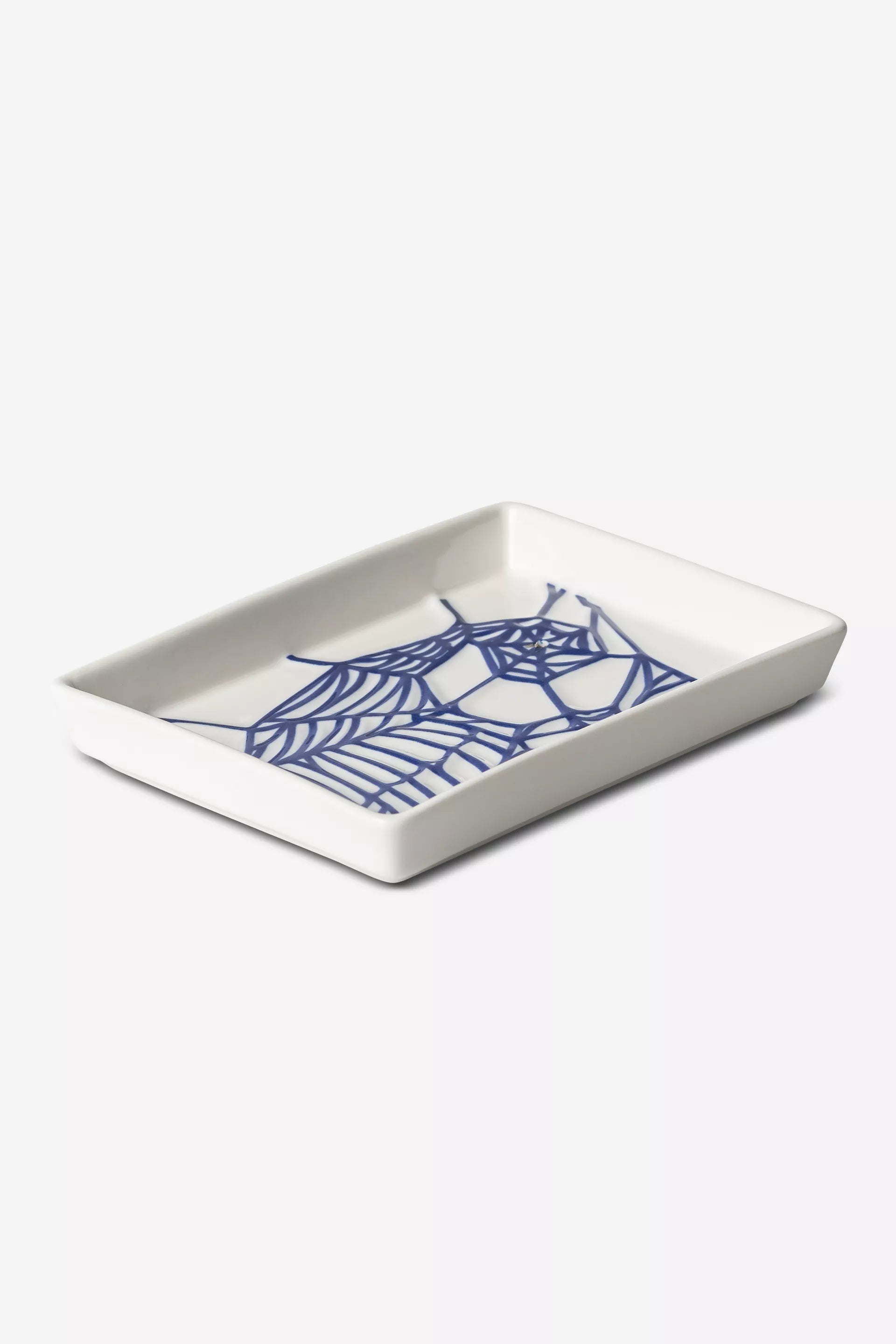 Theory and Practice Incense Tray White / Blue