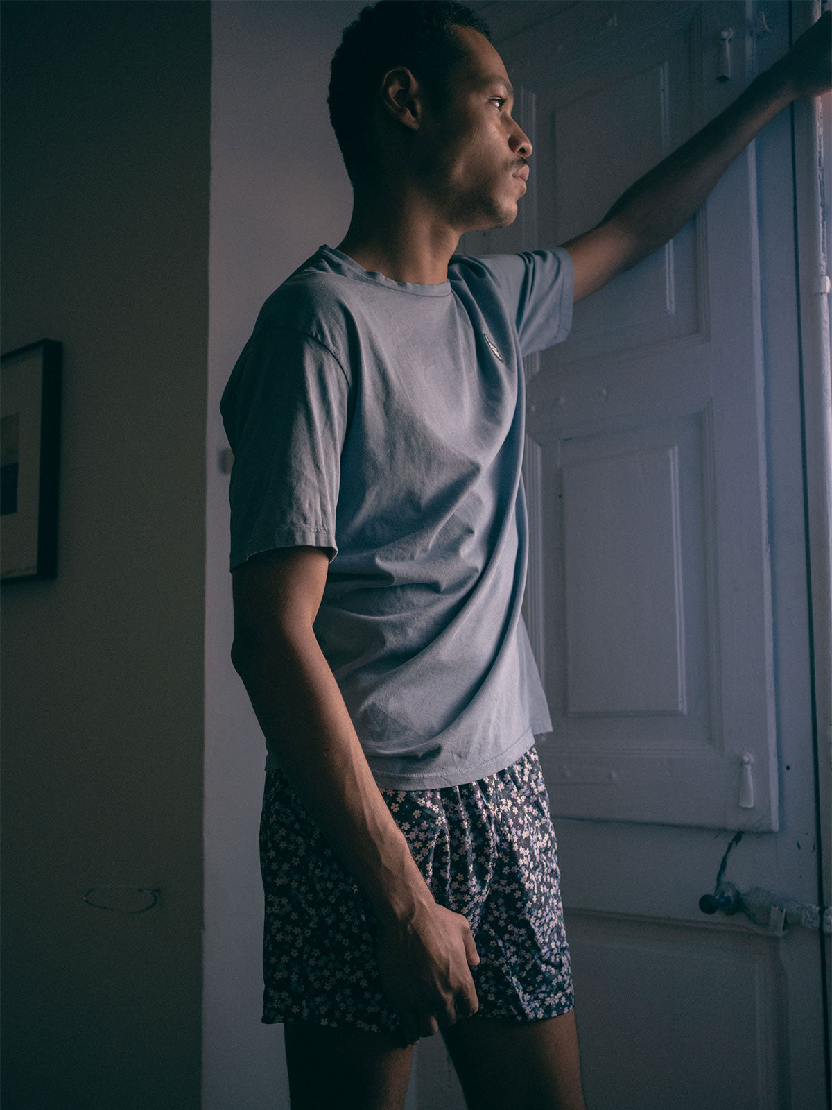 Polera Polonio Logo Tee - Blue