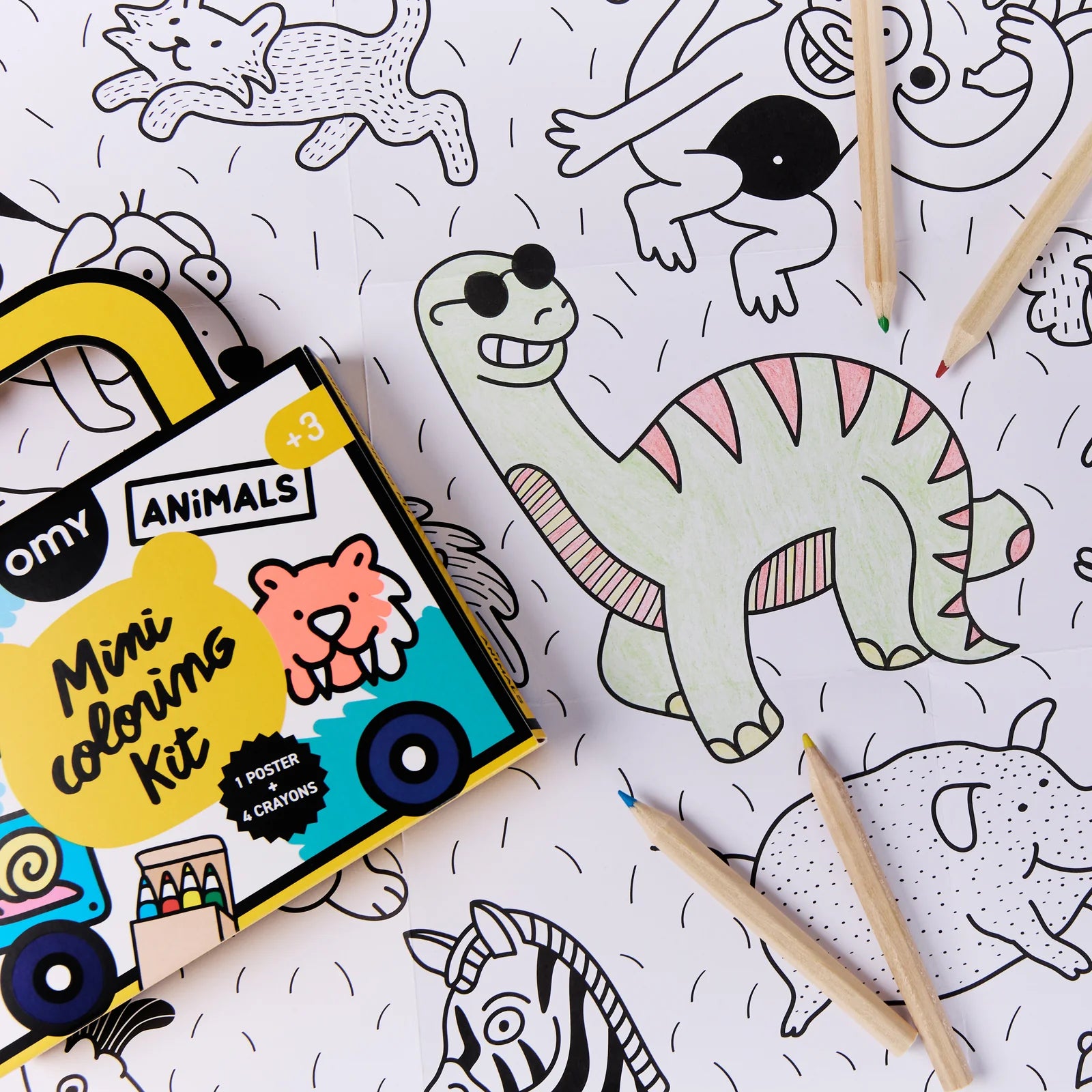 Animal Pocket Coloring