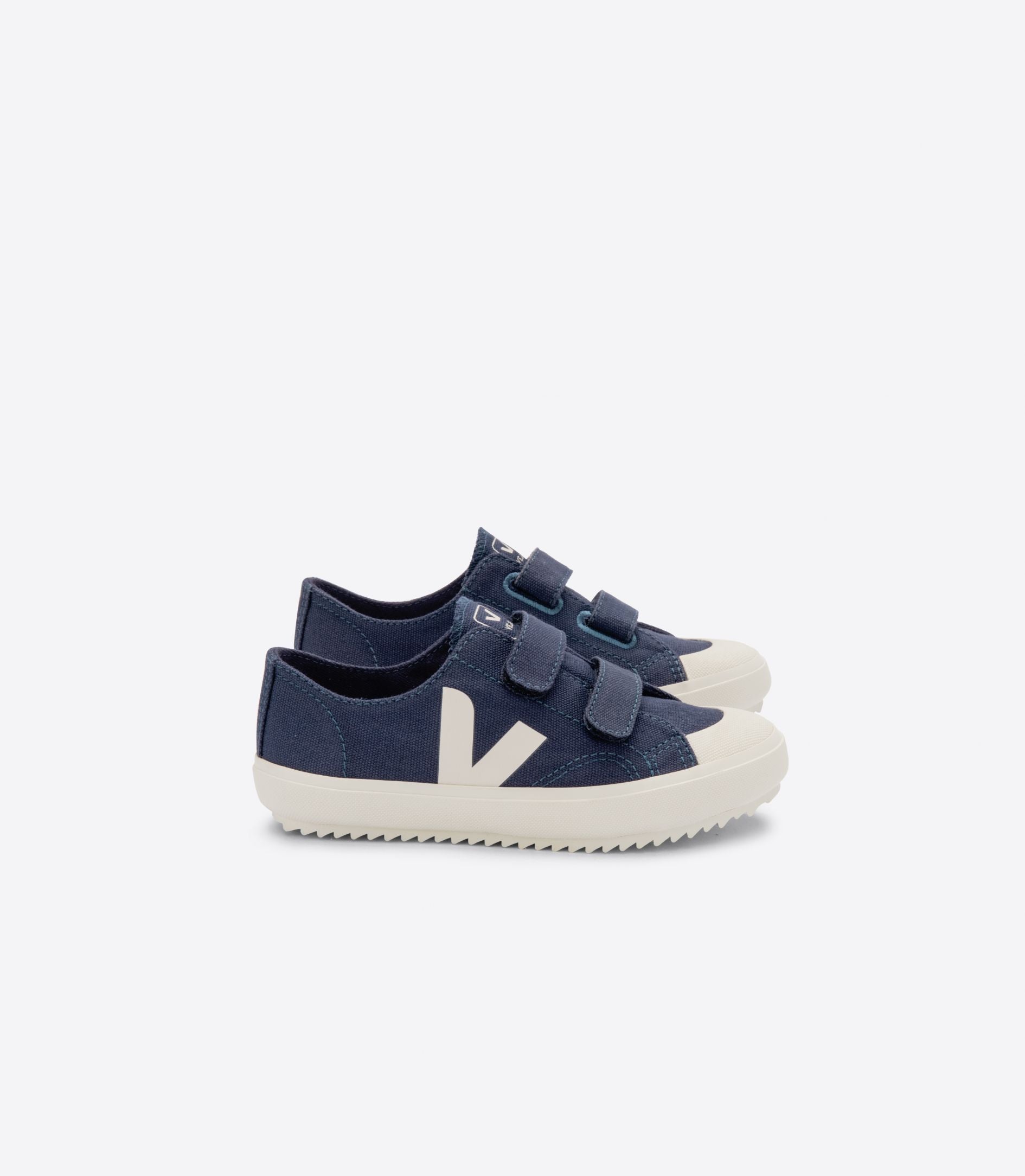 Veja Small Ollie Canvas Marine Pierre