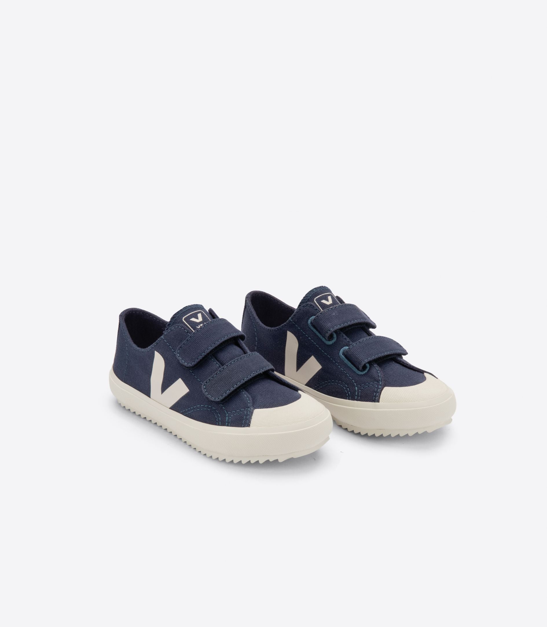 Veja Small Ollie Canvas Marine Pierre