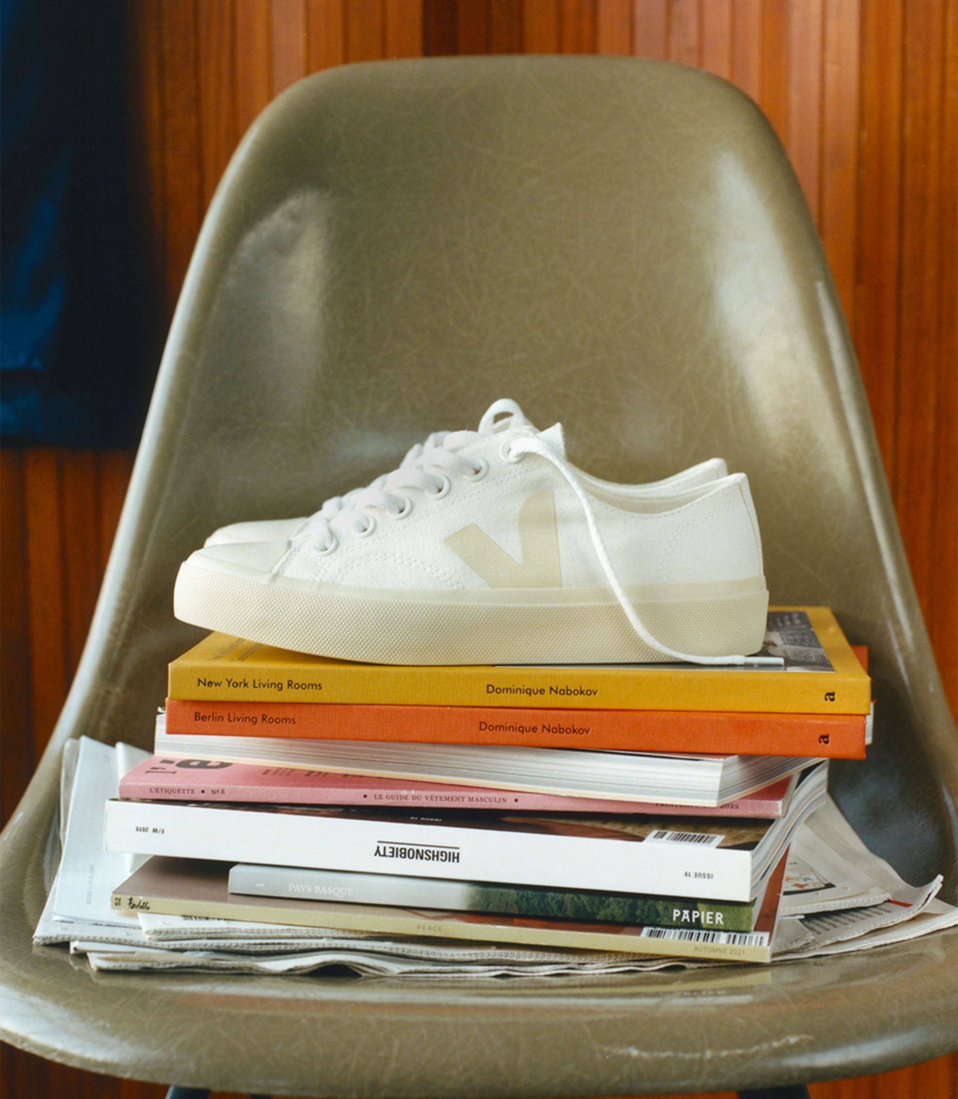 Zapatillas Veja Wata Ii Low Canvas White Pierre