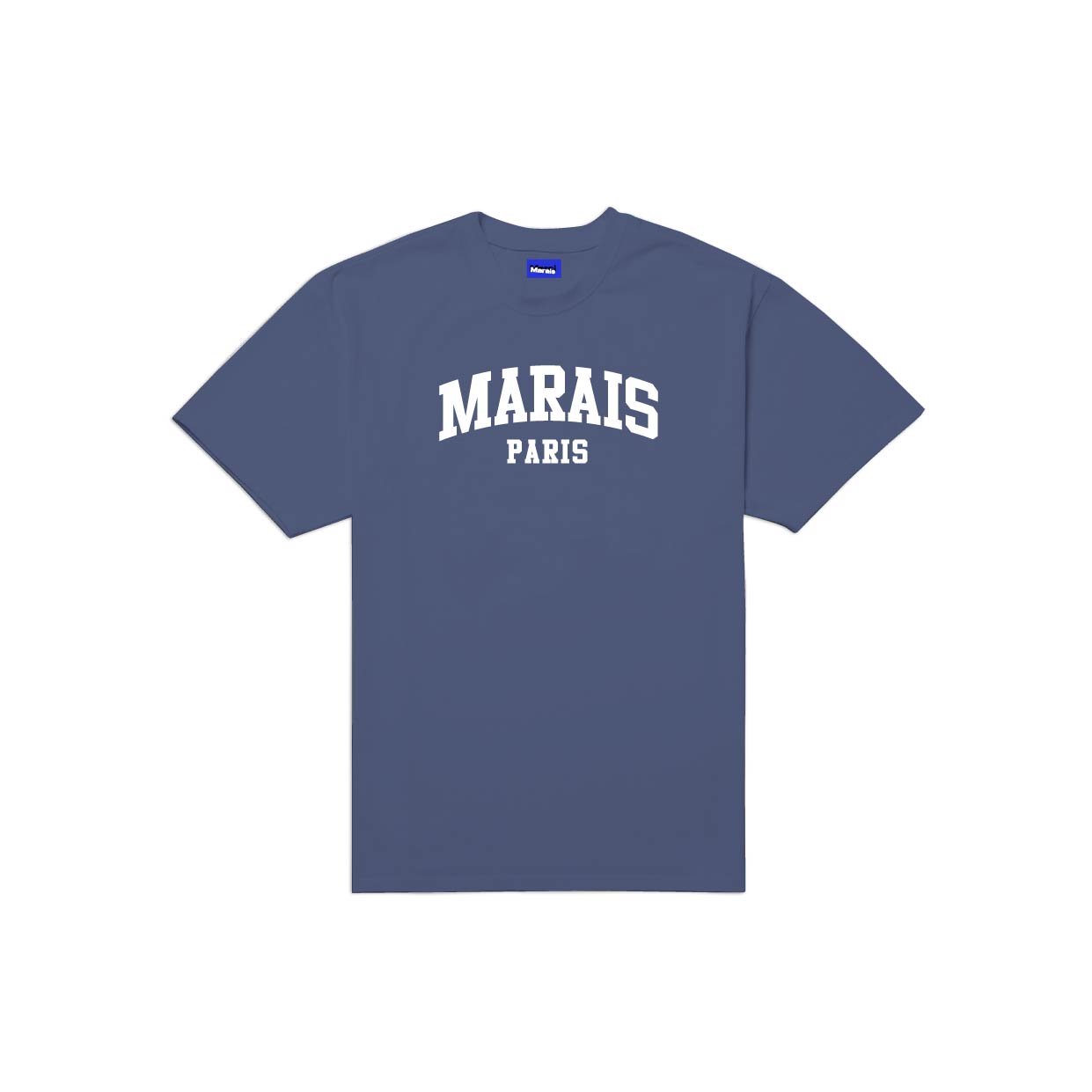Marais Front Logo T-Shirt - Petroleo