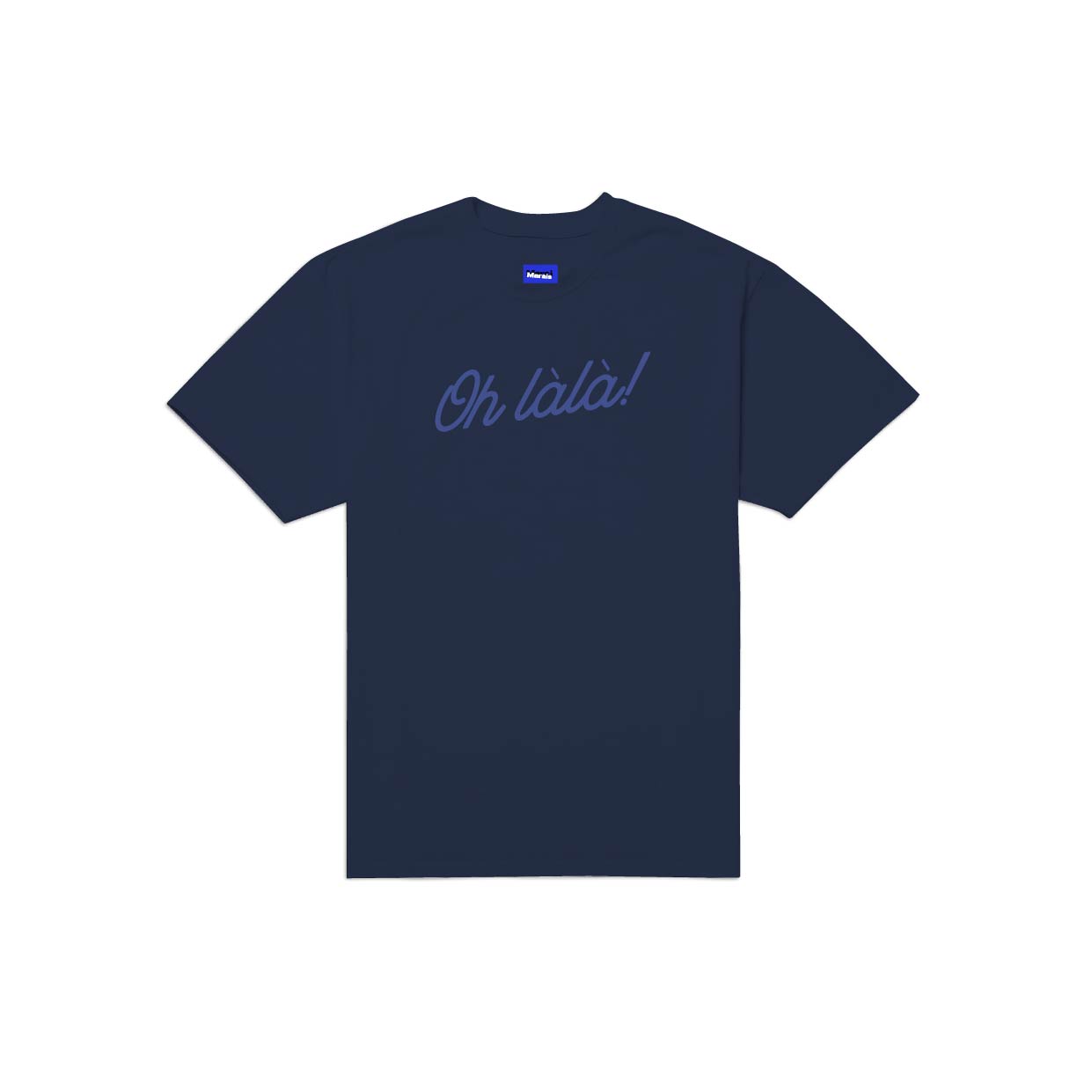 Marais Oh La La T-Shirt - Navy