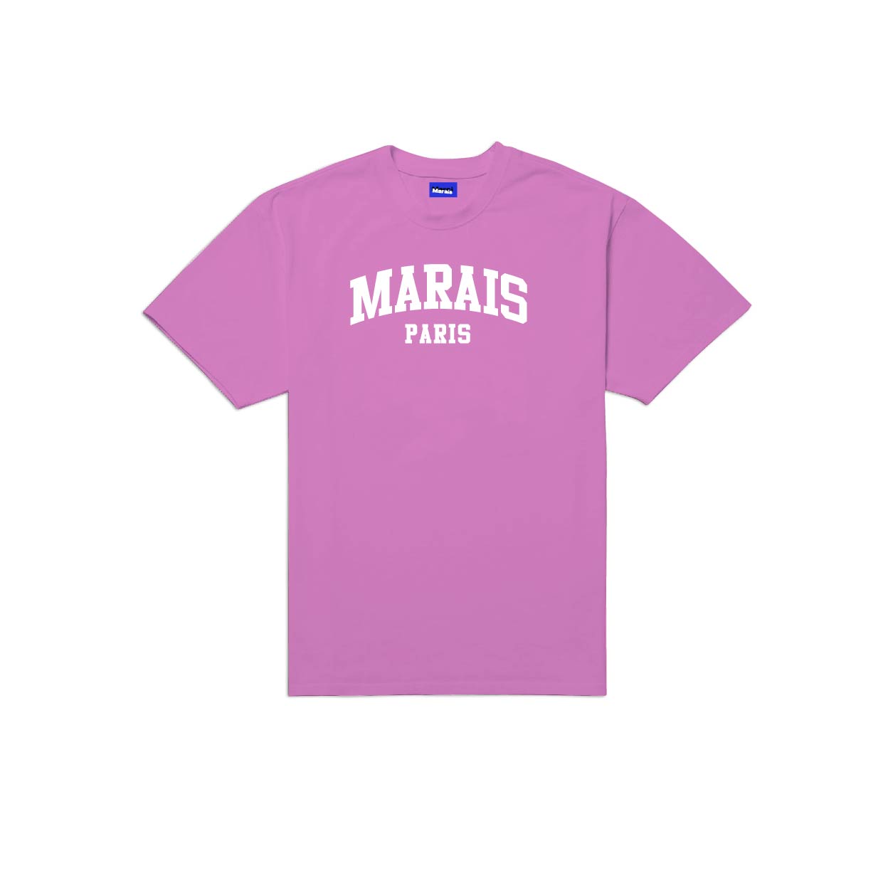 Marais Front Logo T-Shirt - Rosado