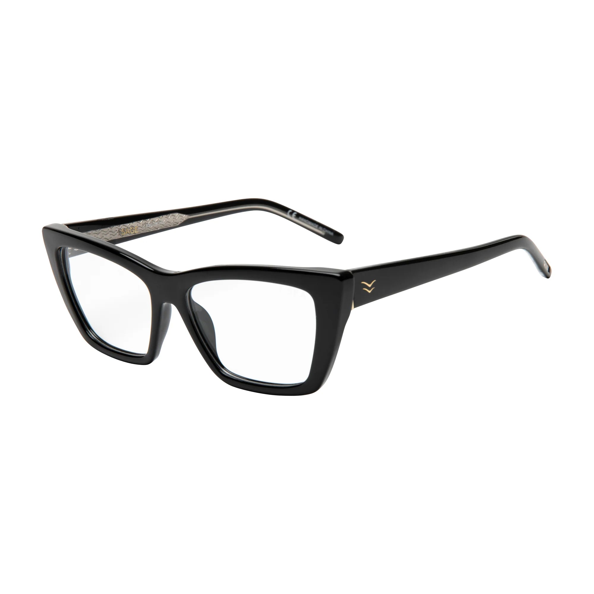 Sage Reader Black / Blue Light