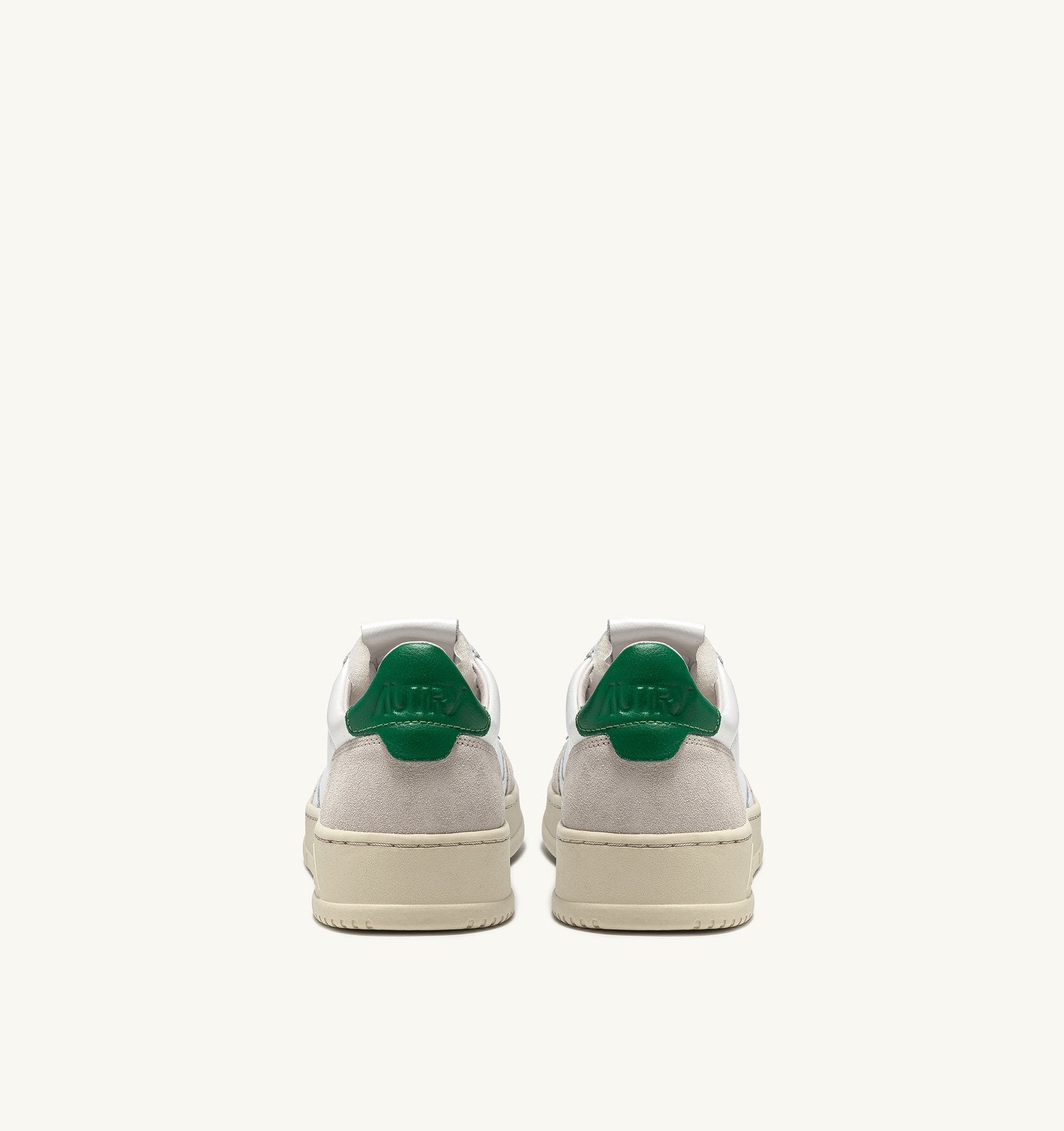 Zapatilla Autry Medalist Low Man Leather/Suede - White/Amaz