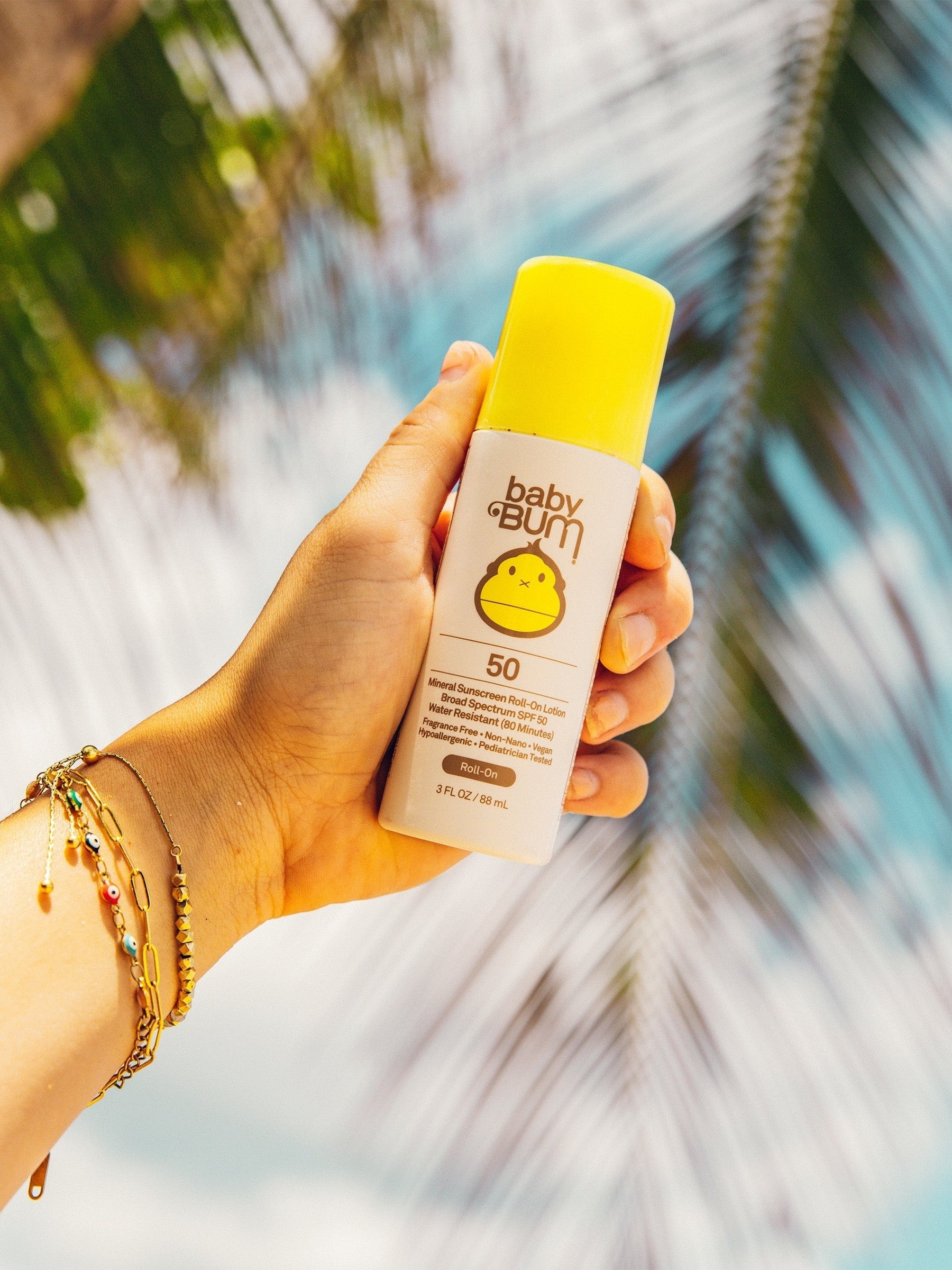 SPF 50 Mineral Sunscreen Roll On - Fragrance Free