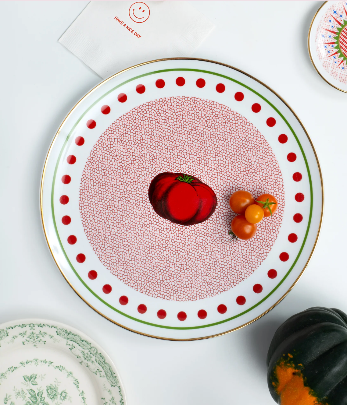 Plato Tomate Fresco Bitossi