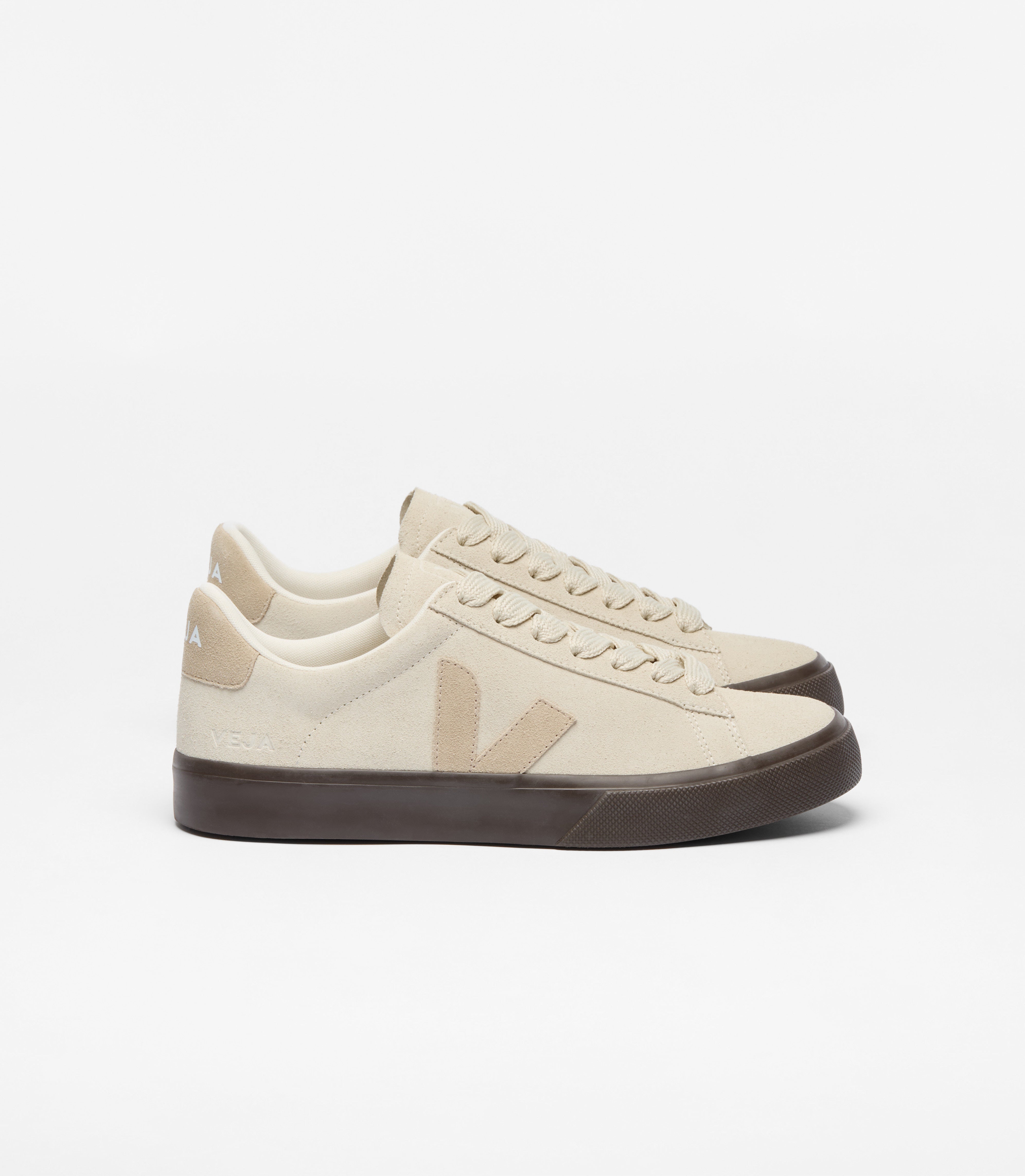 Zapatillas Veja Campo Bold Suede - Pier_Almond_Eagle