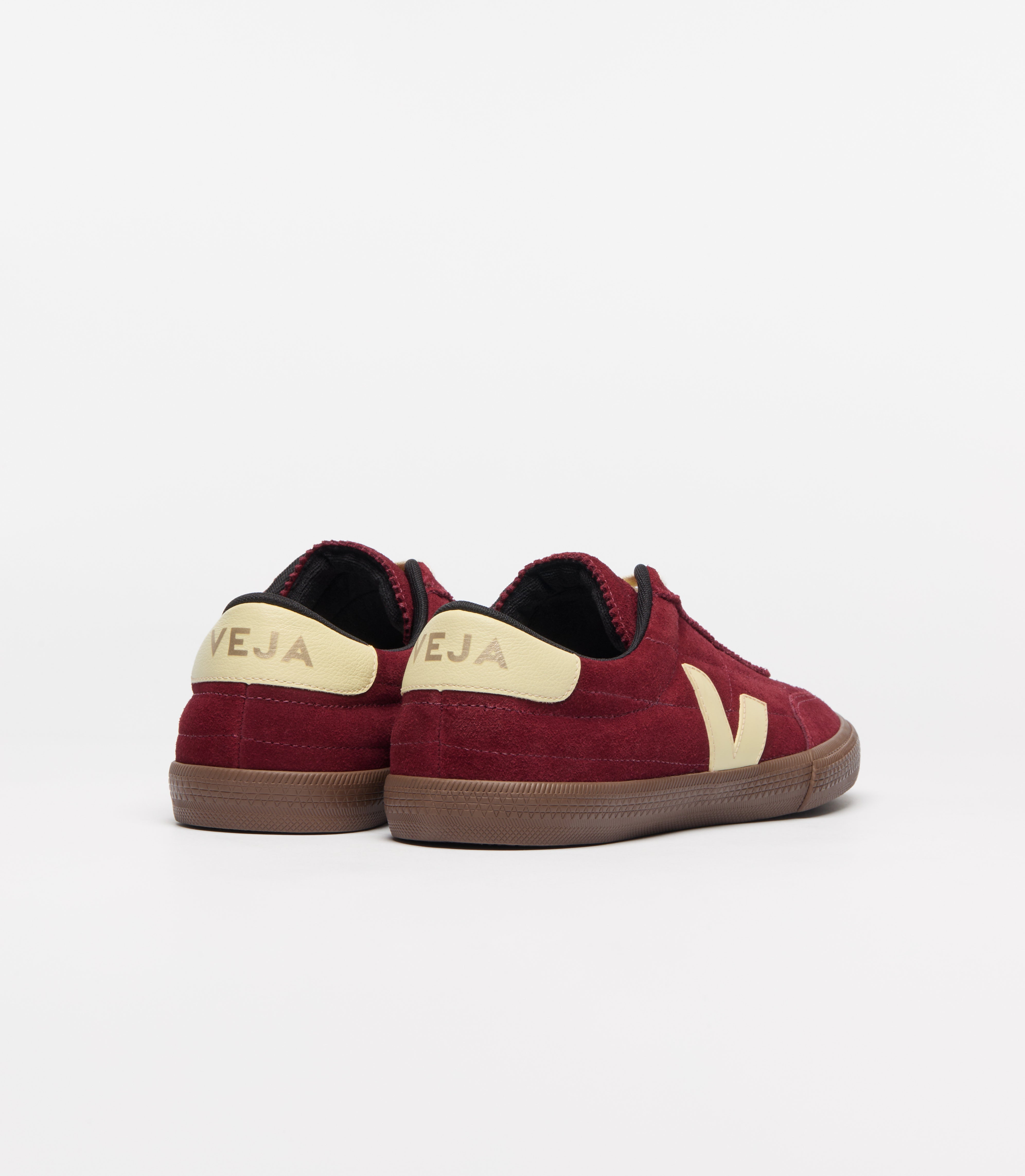 Zapatillas Veja Panenka Suede - Grenat_Sun_Bark