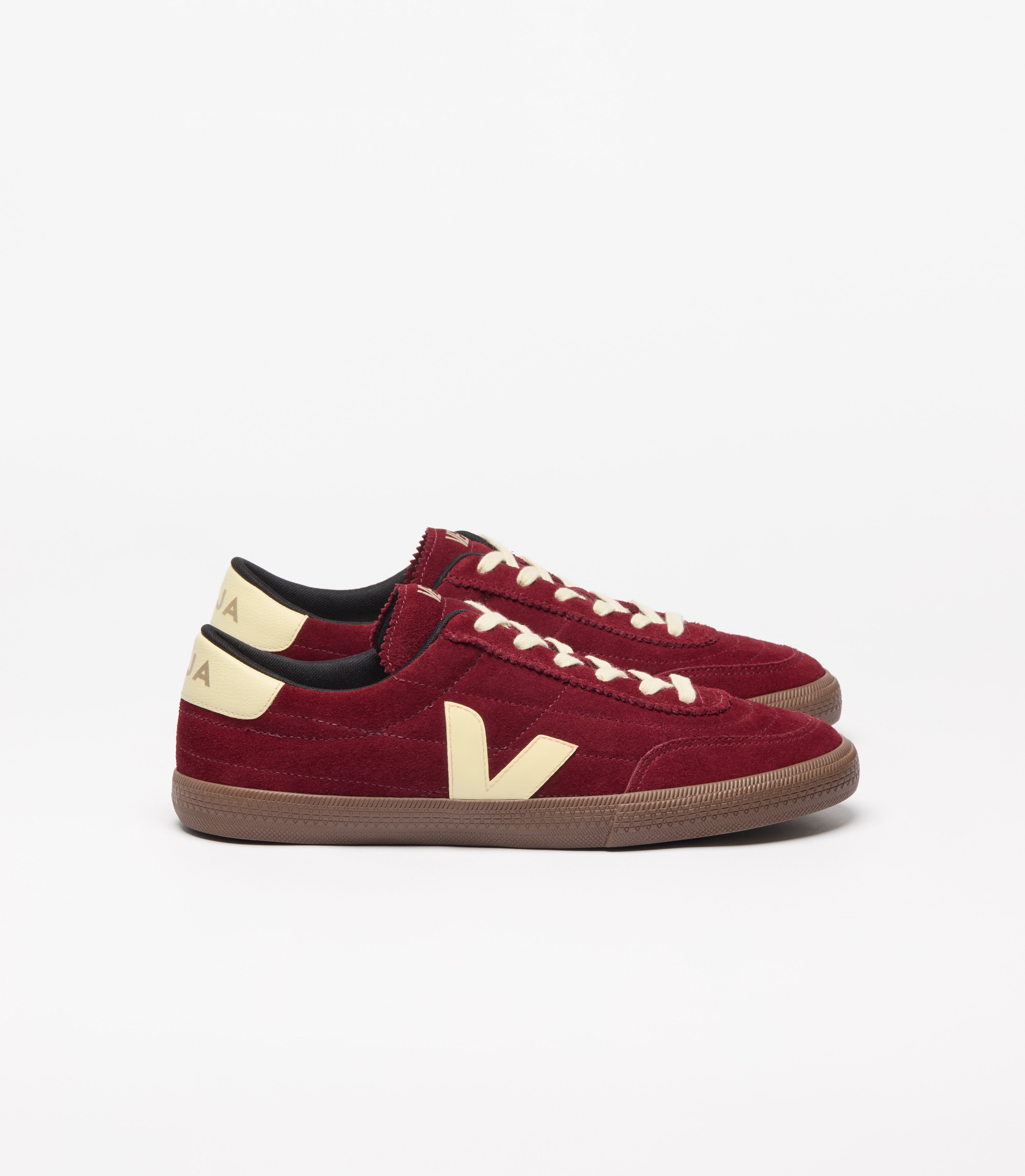 Zapatillas Veja Panenka Suede - Grenat_Sun_Bark