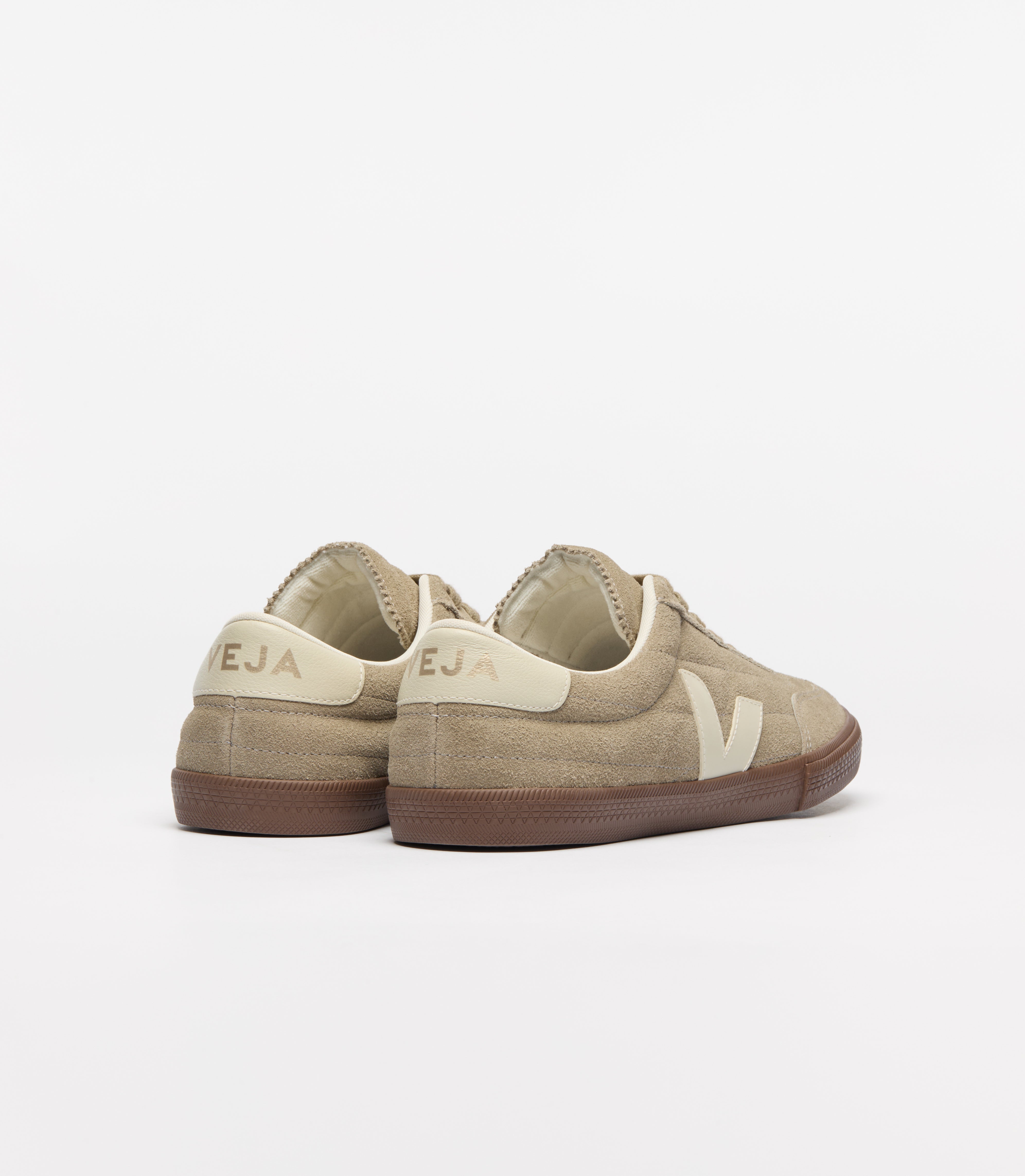 Zapatillas Veja Panenka Suede - Taupe_Pierre_Bark