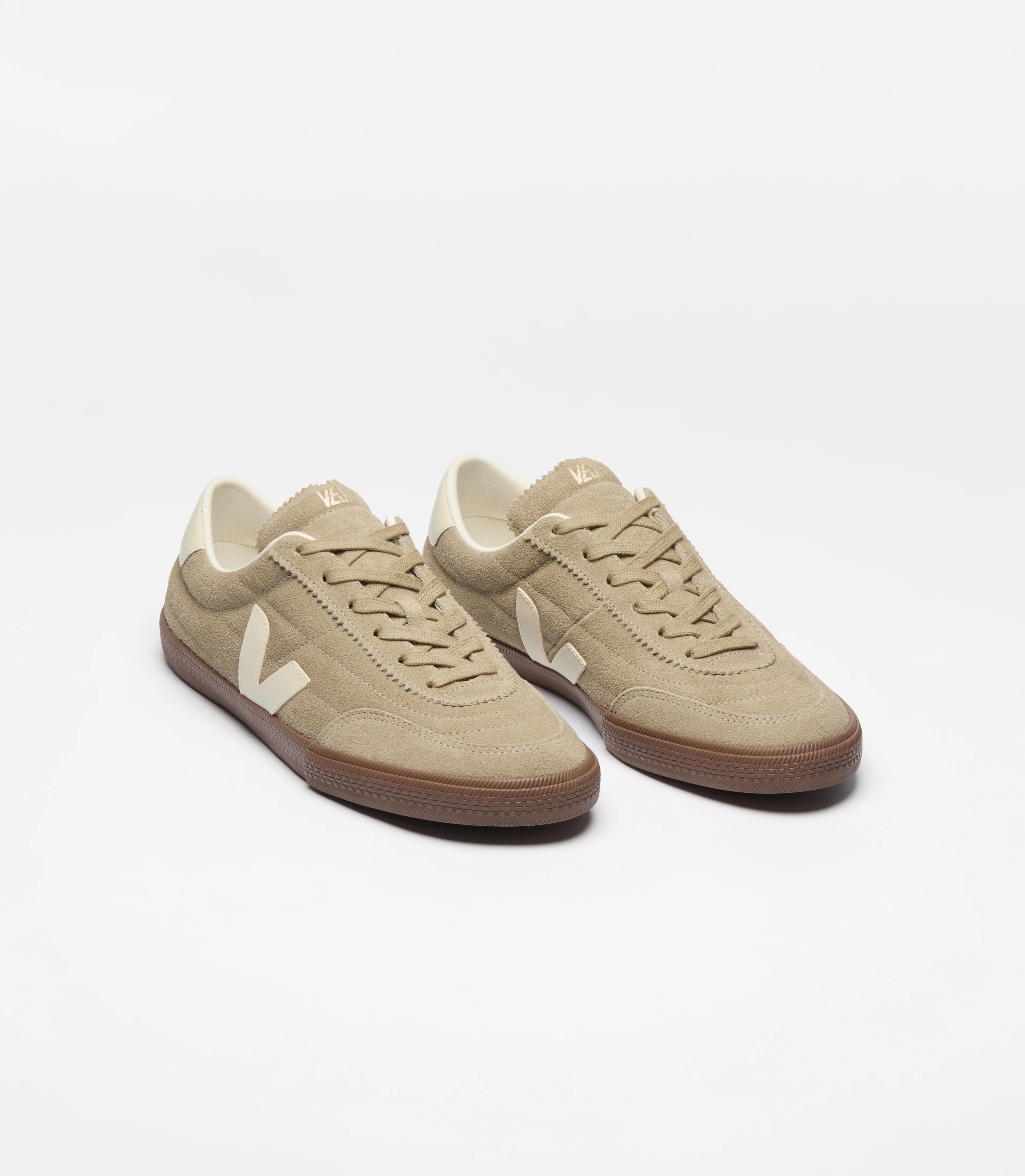 Zapatilla Veja Panenka Gamuza - Taupe Pierre Bark