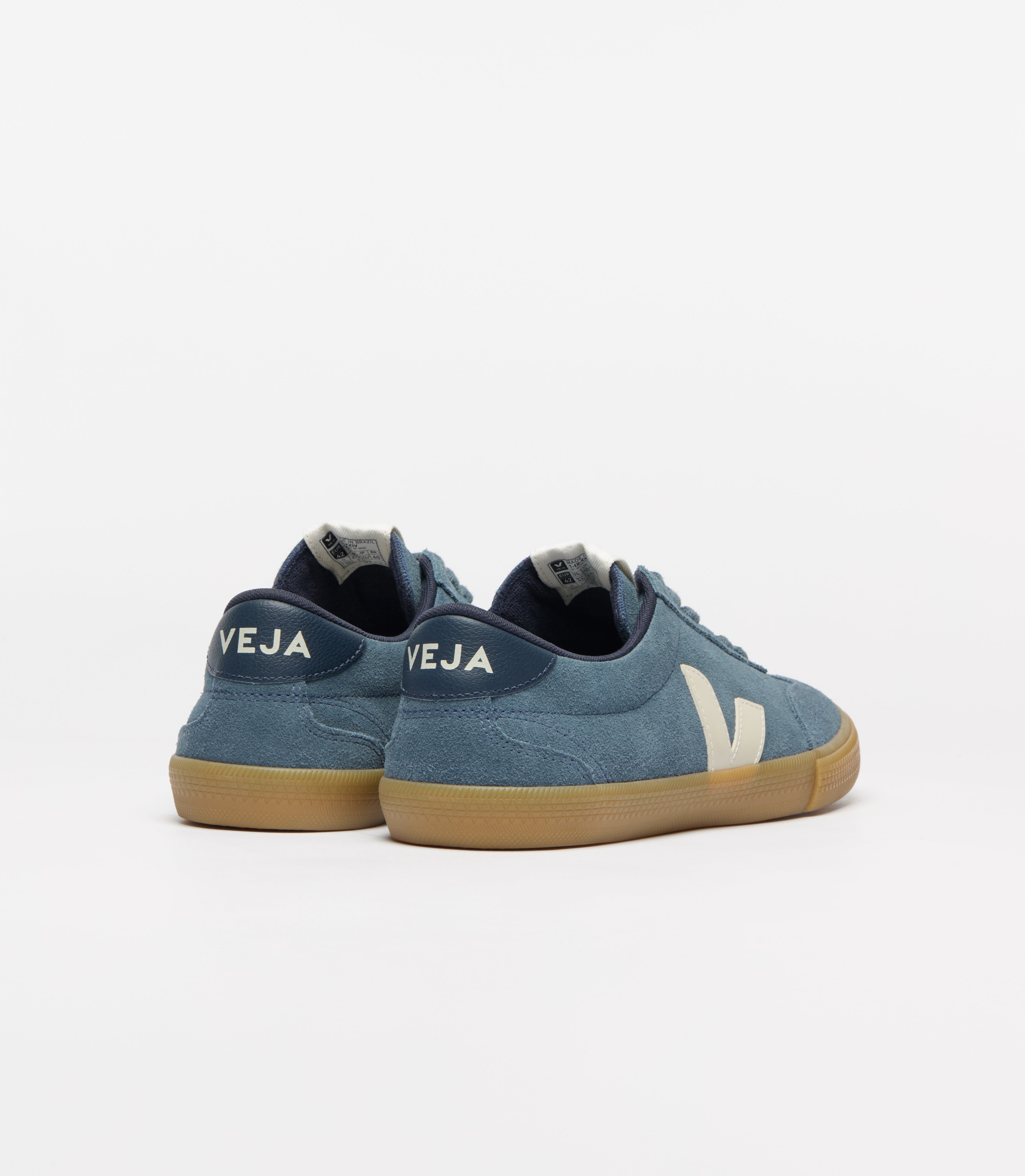 Zapatillas Veja Volley Suede - Calif_Pierre_Natural