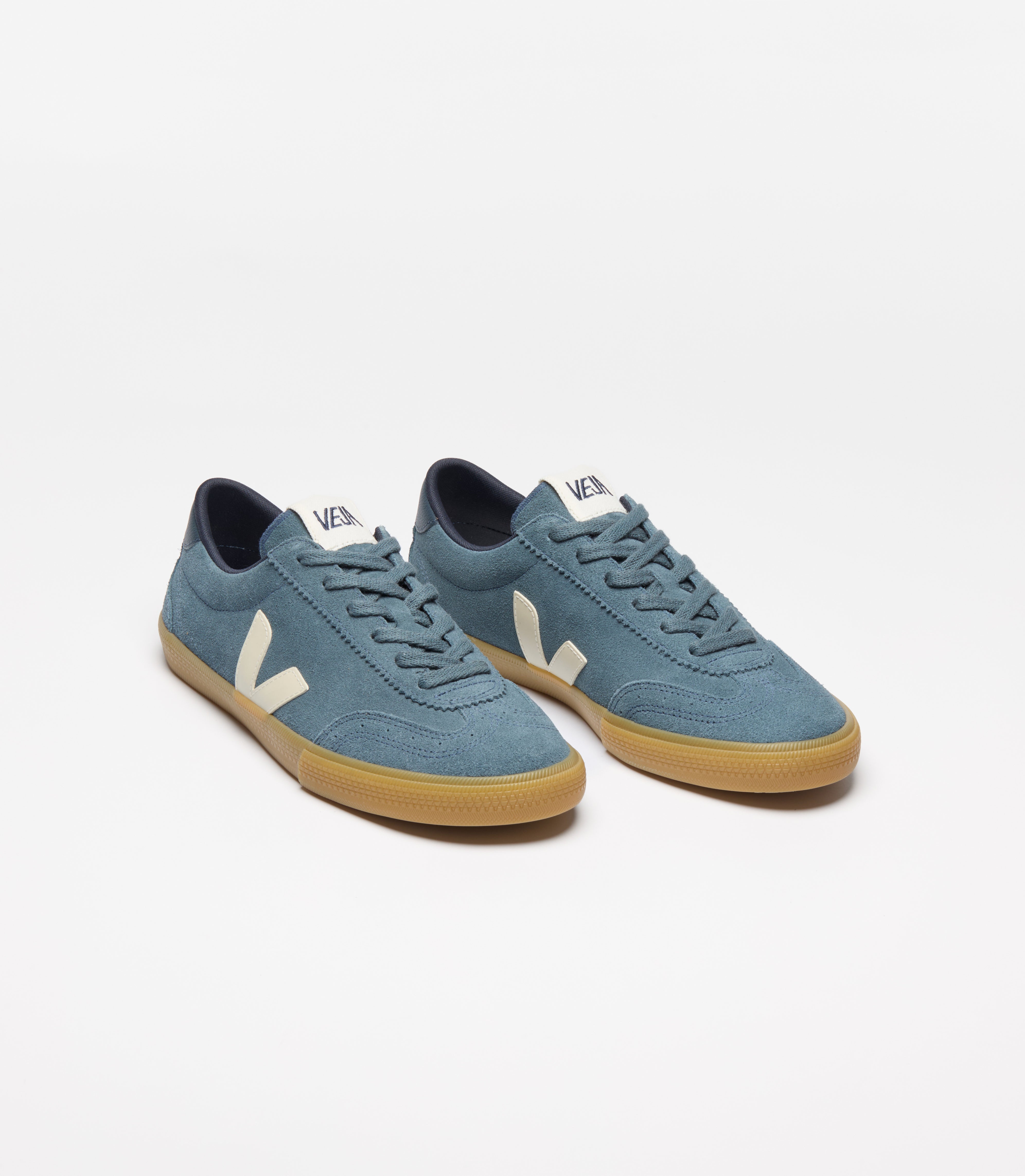Zapatillas Veja Volley Suede - Calif_Pierre_Natural