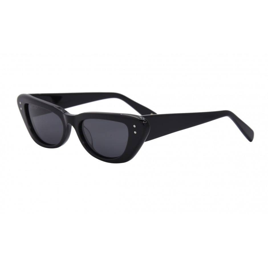 ASTRID BLACK / SMOKE POLARIZED LENS