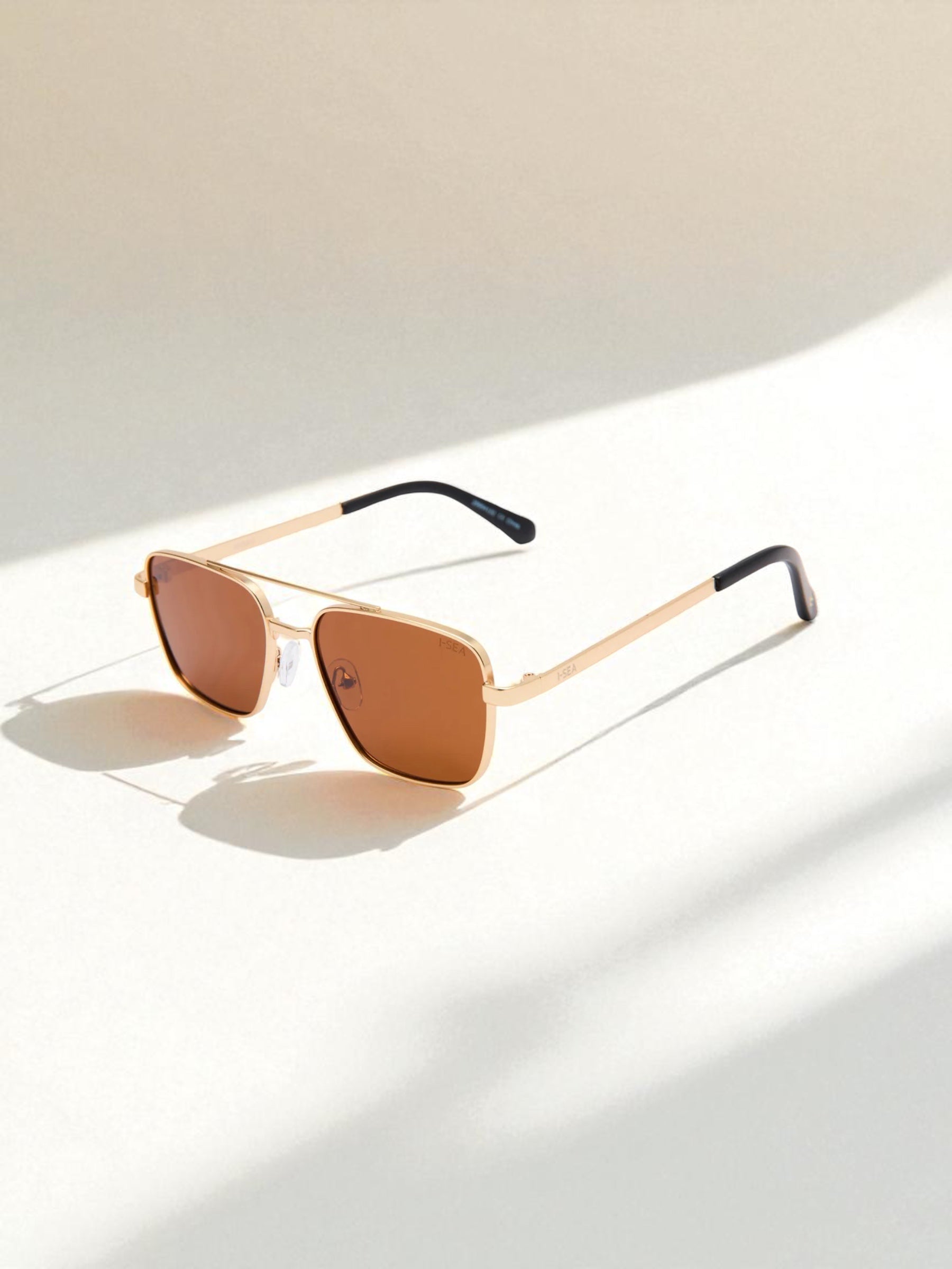 Anteojos Brooks – Gold / Smoke