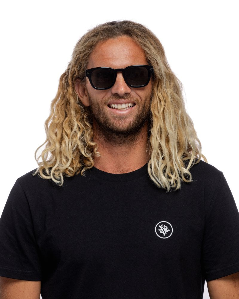 Camden - Black / Green Polarized Lens