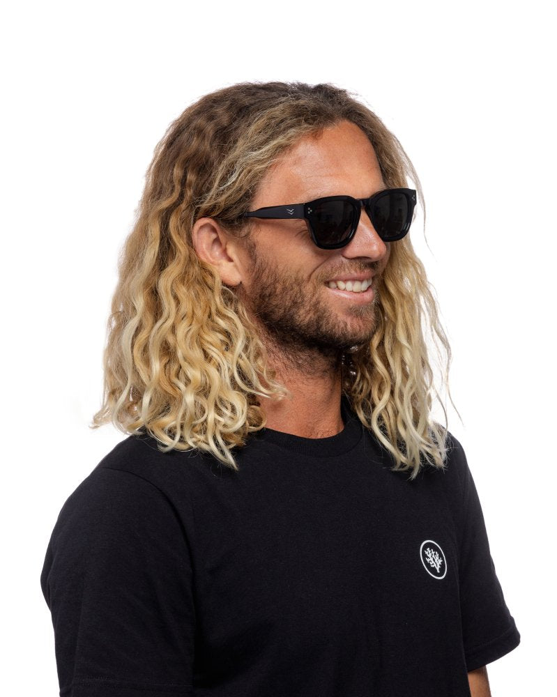 Camden - Black / Green Polarized Lens