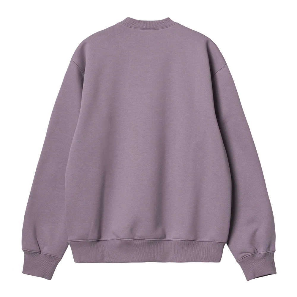 Carhartt Sweat Glassy Purple / Discovery Green