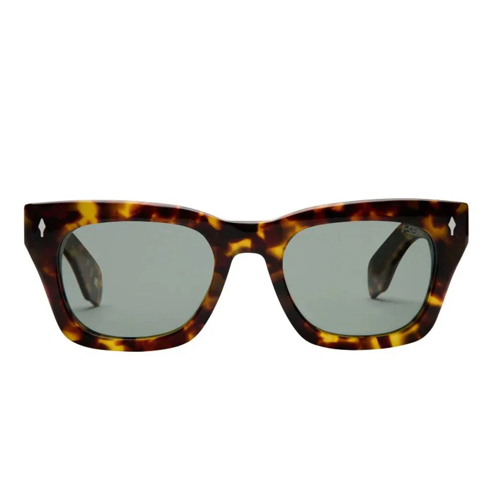 Crosby - Tort / Green Polarized Lens