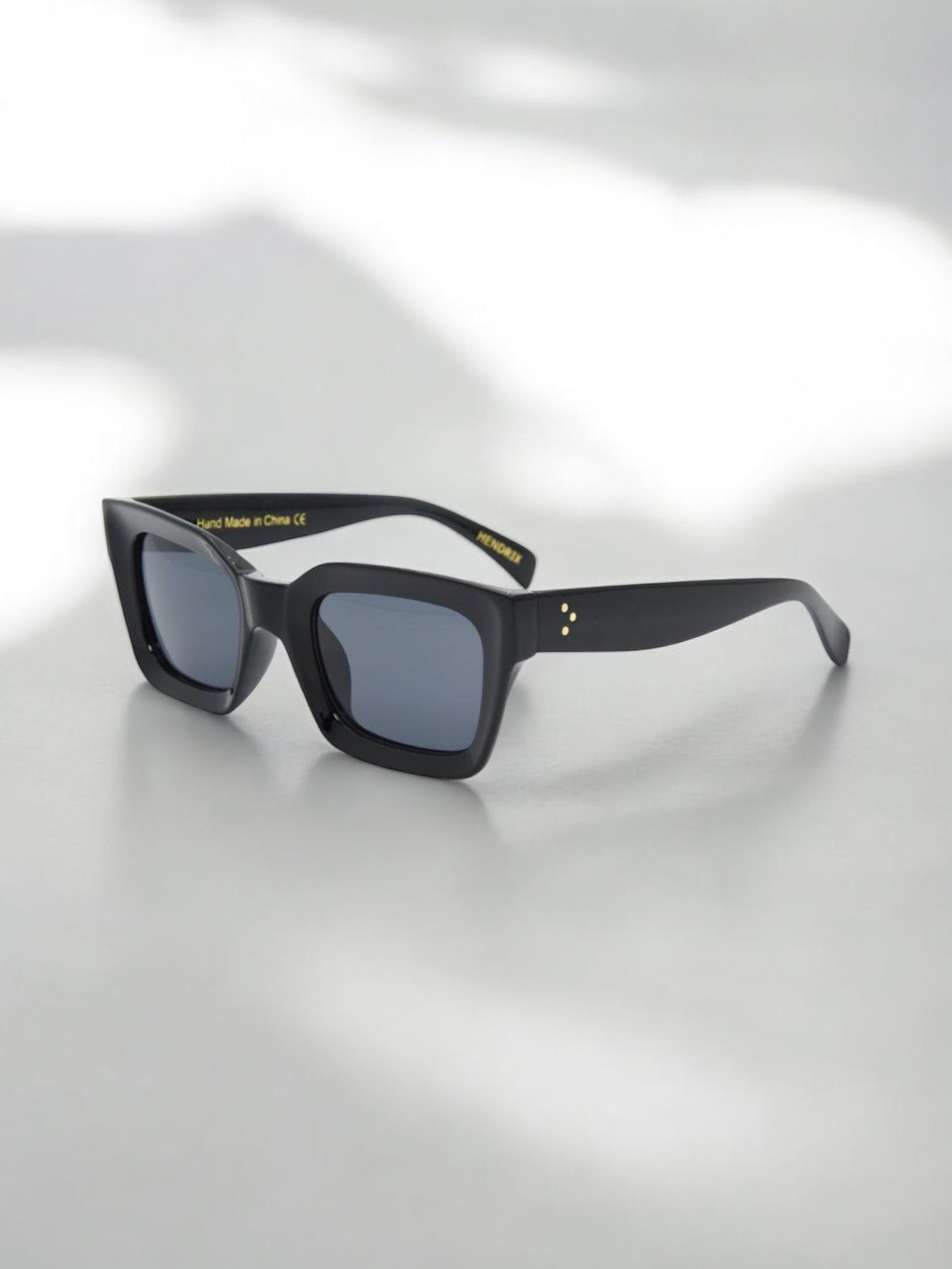 Hendrix - Black / Smoke Polarized Lens