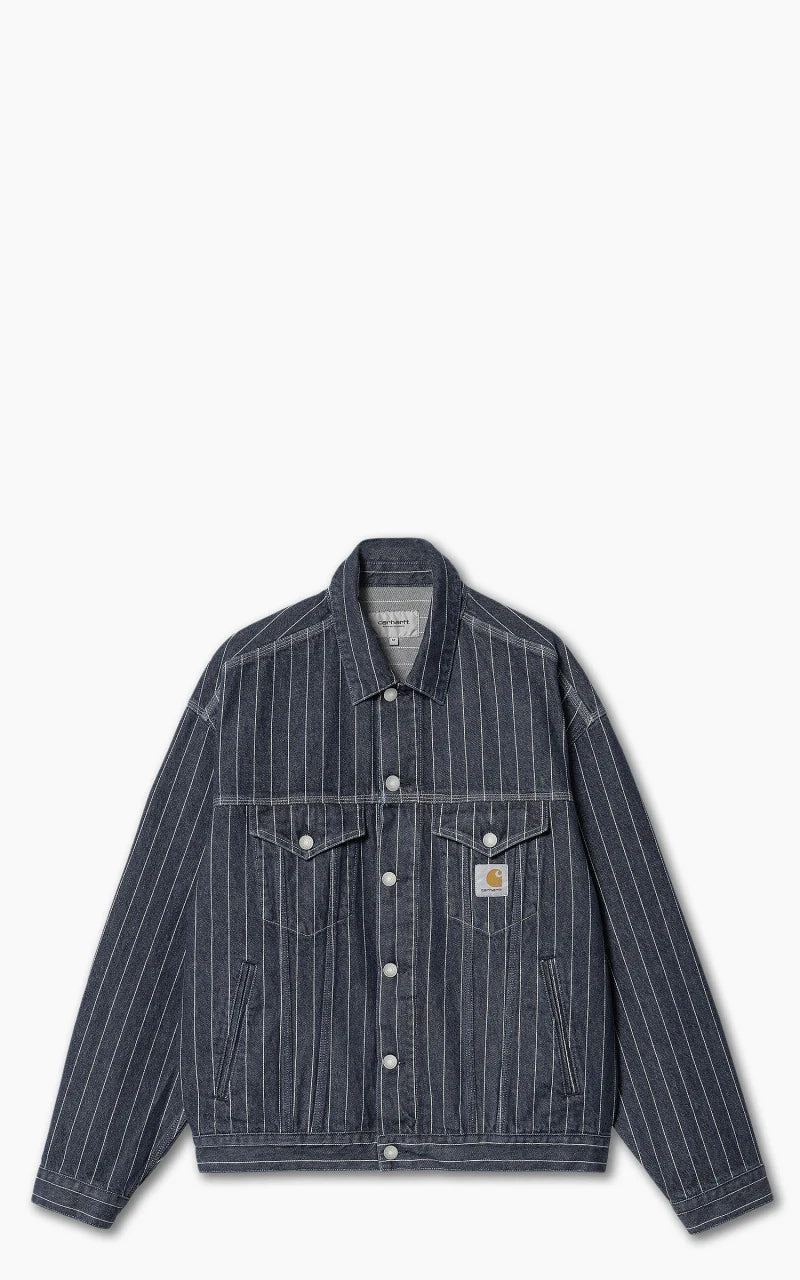 Carhartt WIP Orlean – Blue/White Stone Washed | Marais