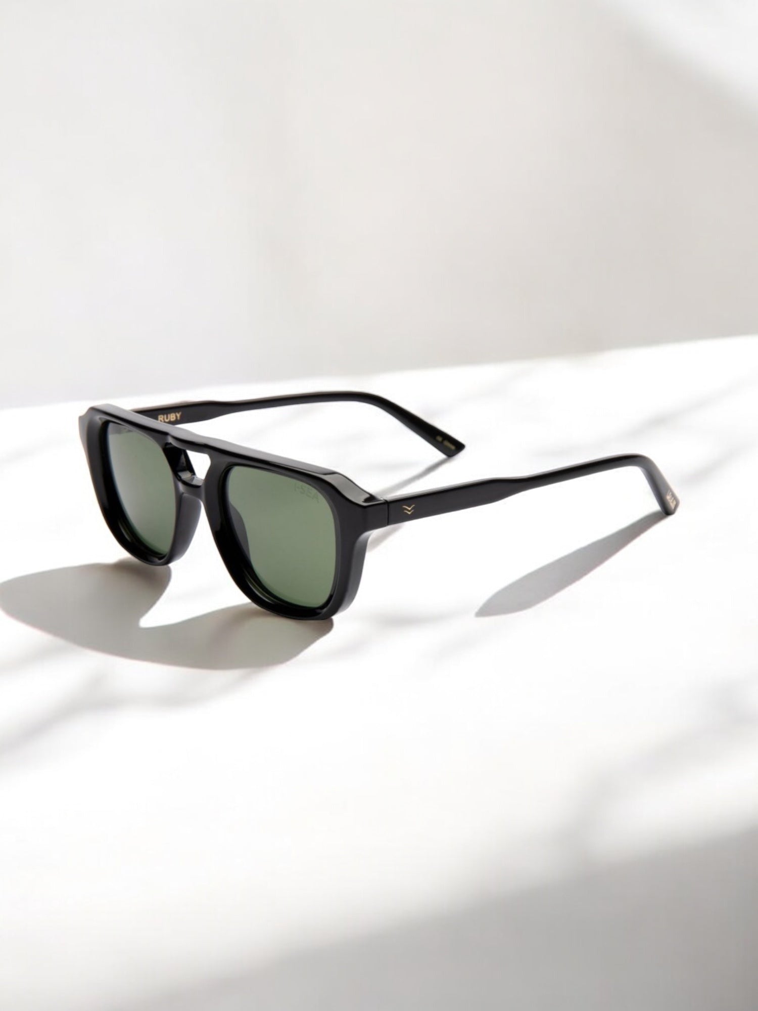 Ruby - Ink / Green Polarized Lens