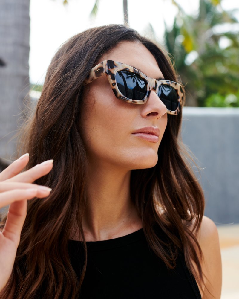 Sofia - Sunshine Tort / Smoke Polarized Lens