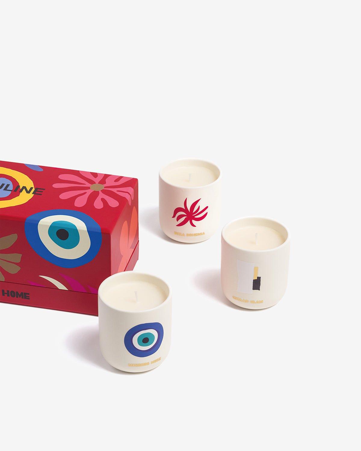 Vela Assouline Travel From Home Mini Candle (Set Of 3)