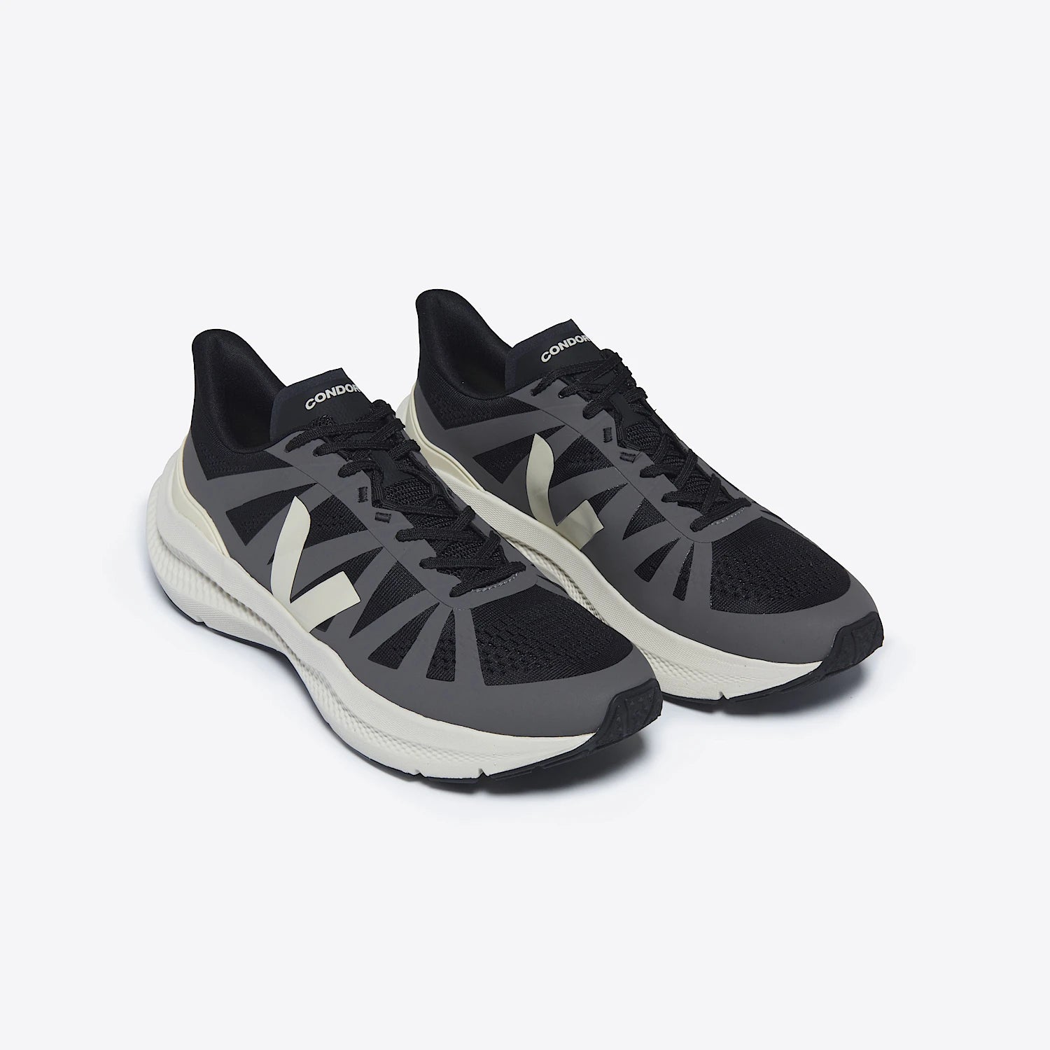 Zapatilla Veja CONDOR 3 ENGINEERED-MESH BLACK CALCAIRE