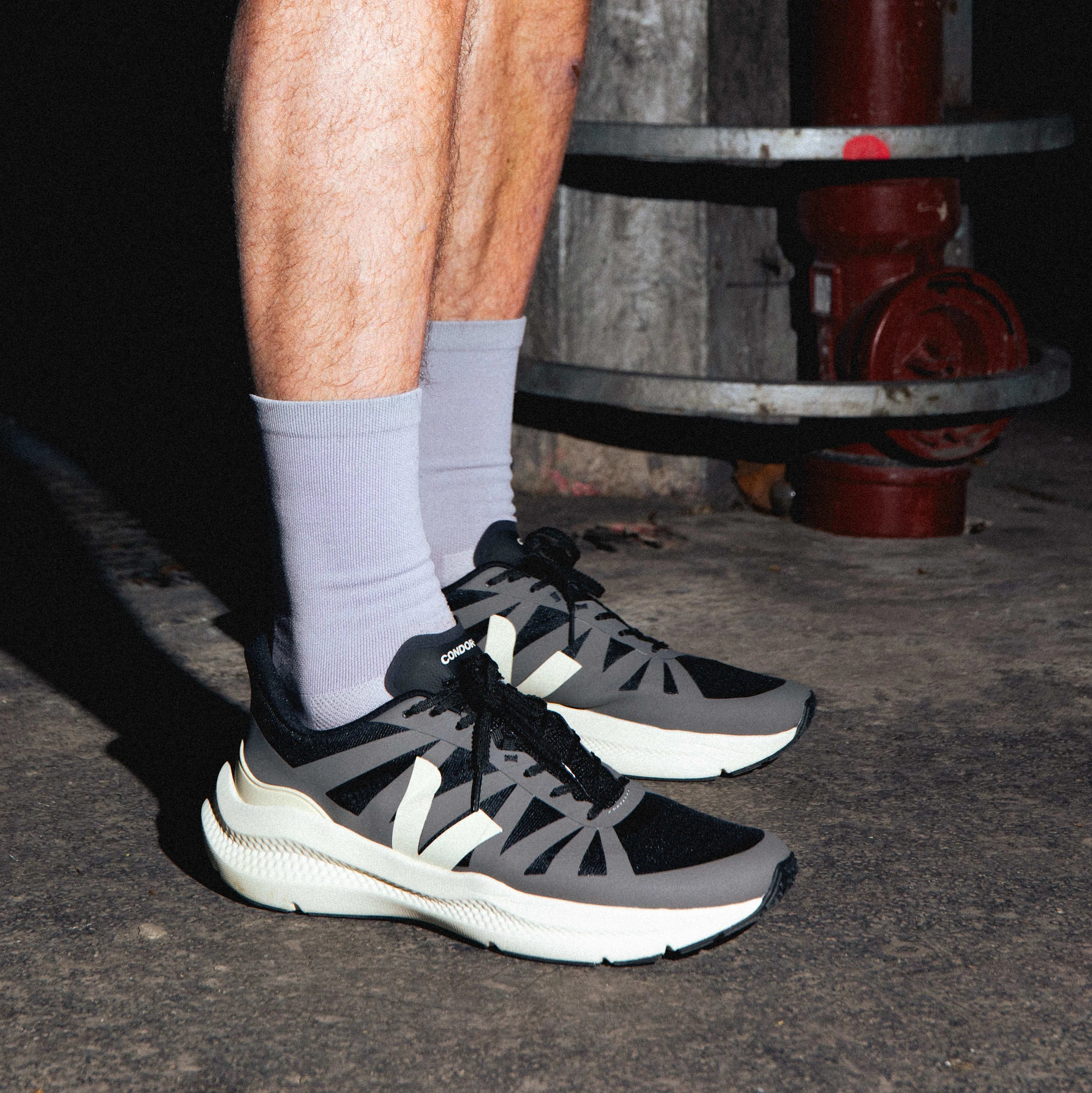 Zapatilla Veja CONDOR 3 ENGINEERED-MESH BLACK CALCAIRE