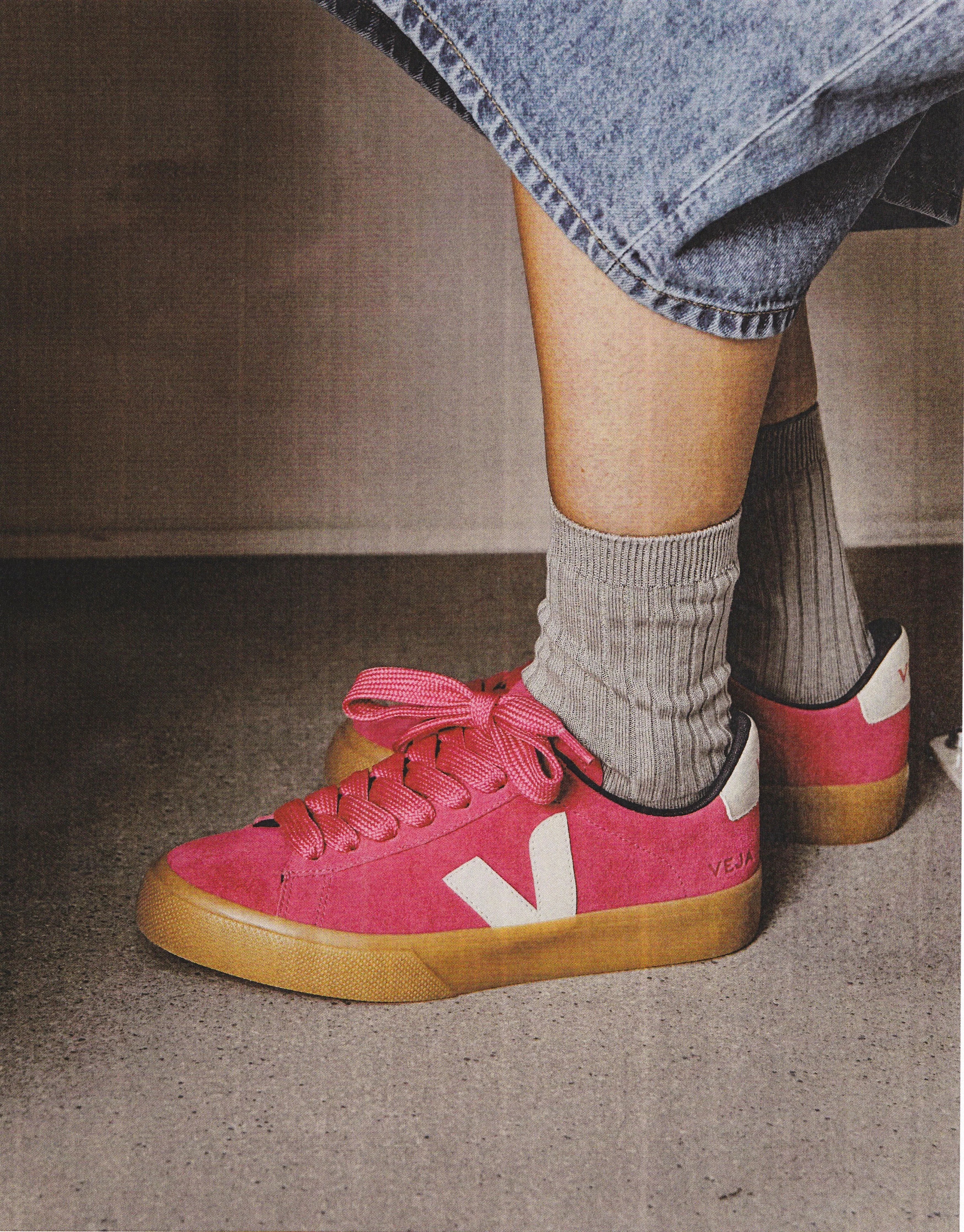 Zapatillas Veja Campo Bold Suede Pink