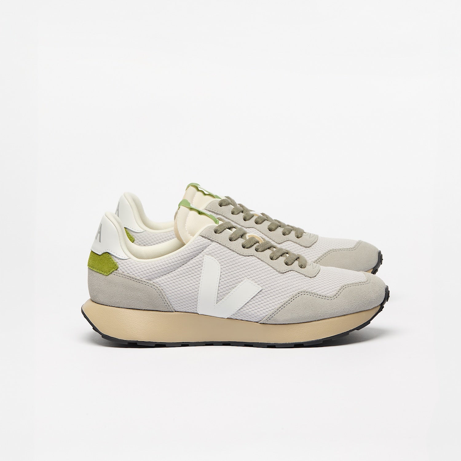 Zapatilla Veja Paulistana Mujer Malla Alveomesh - Li-grey Blanco Detox