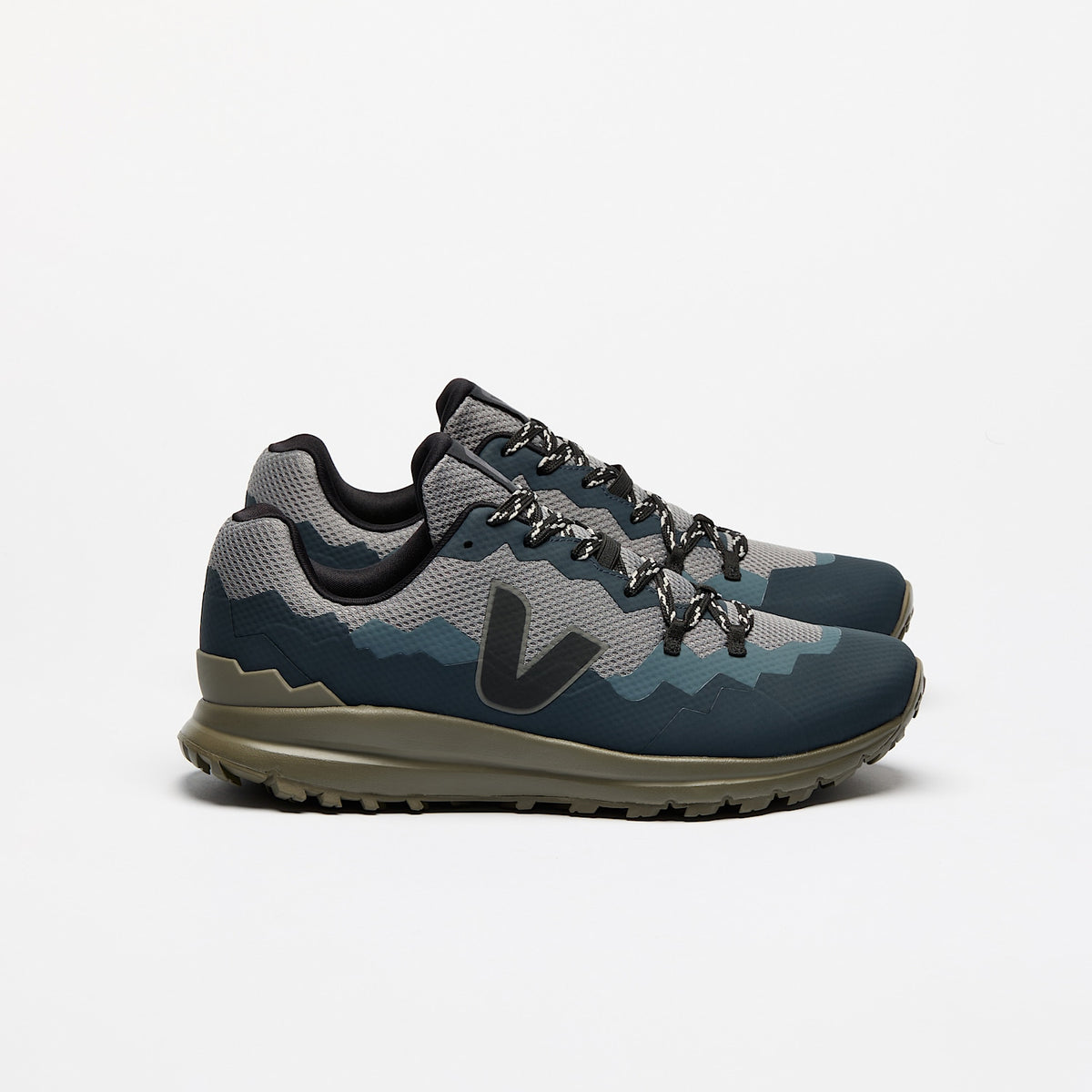Zapatilla Veja Fitz Roy Alvmsh Ardoise - Black California