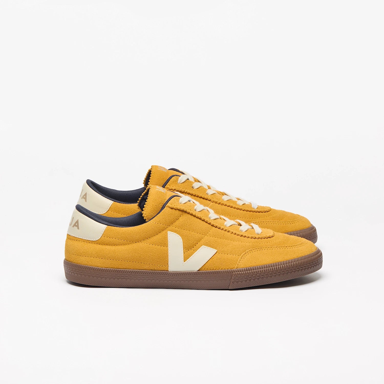 Zapatillas Veja Panenka Suede - Safran_Pierre_Bark