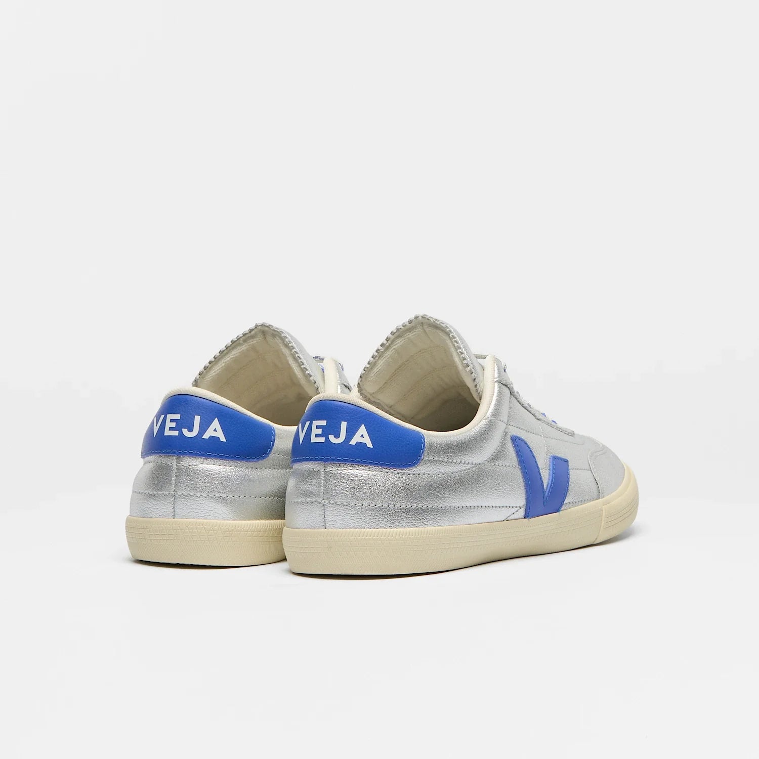 Zapatilla Veja Panenka O.t. Mujer Cuero - Plata / Paros