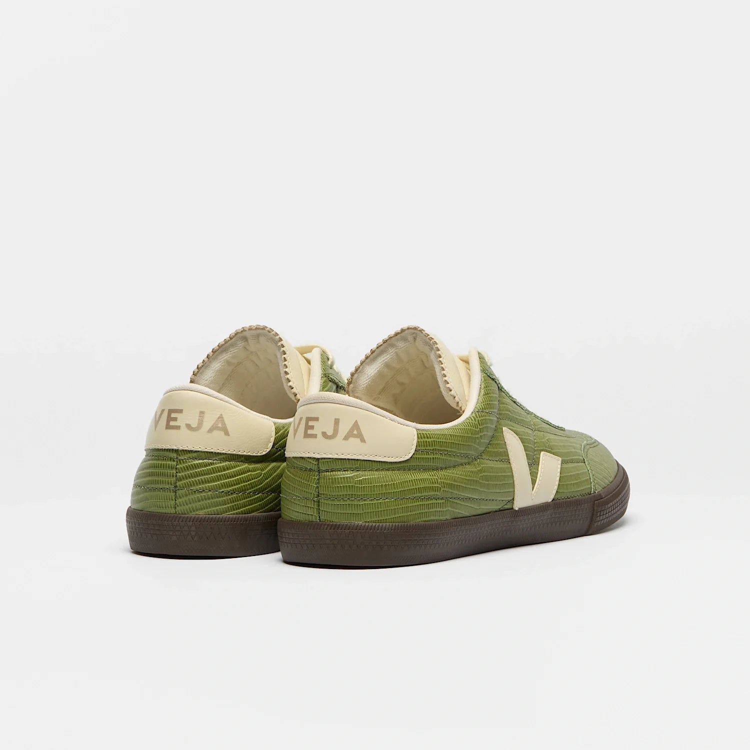 Zapatilla Veja Panenka O.t. Mujer Cuero - Plata / Paros