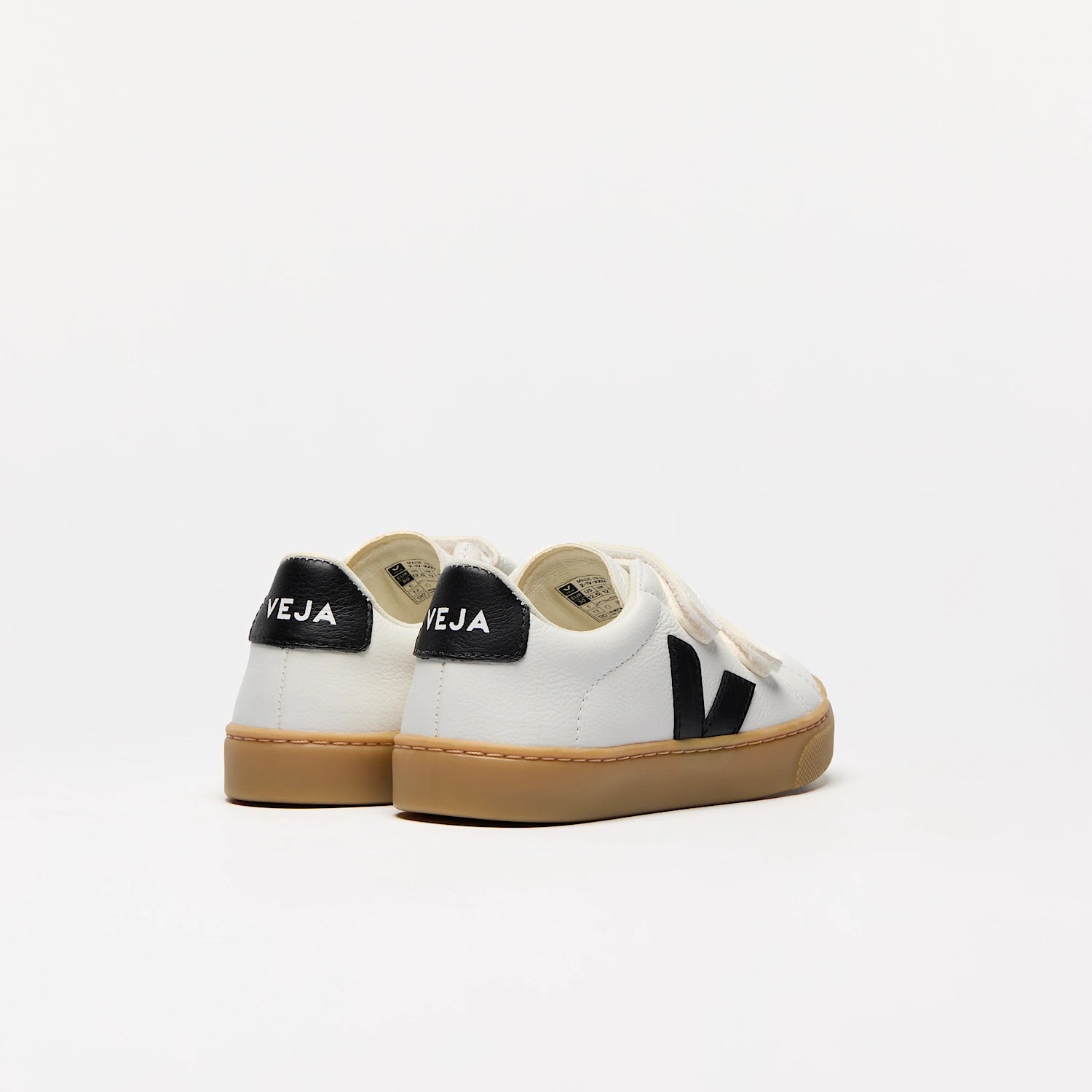 SMALL ESPLAR LEATHER WHITE BLACK NATURAL