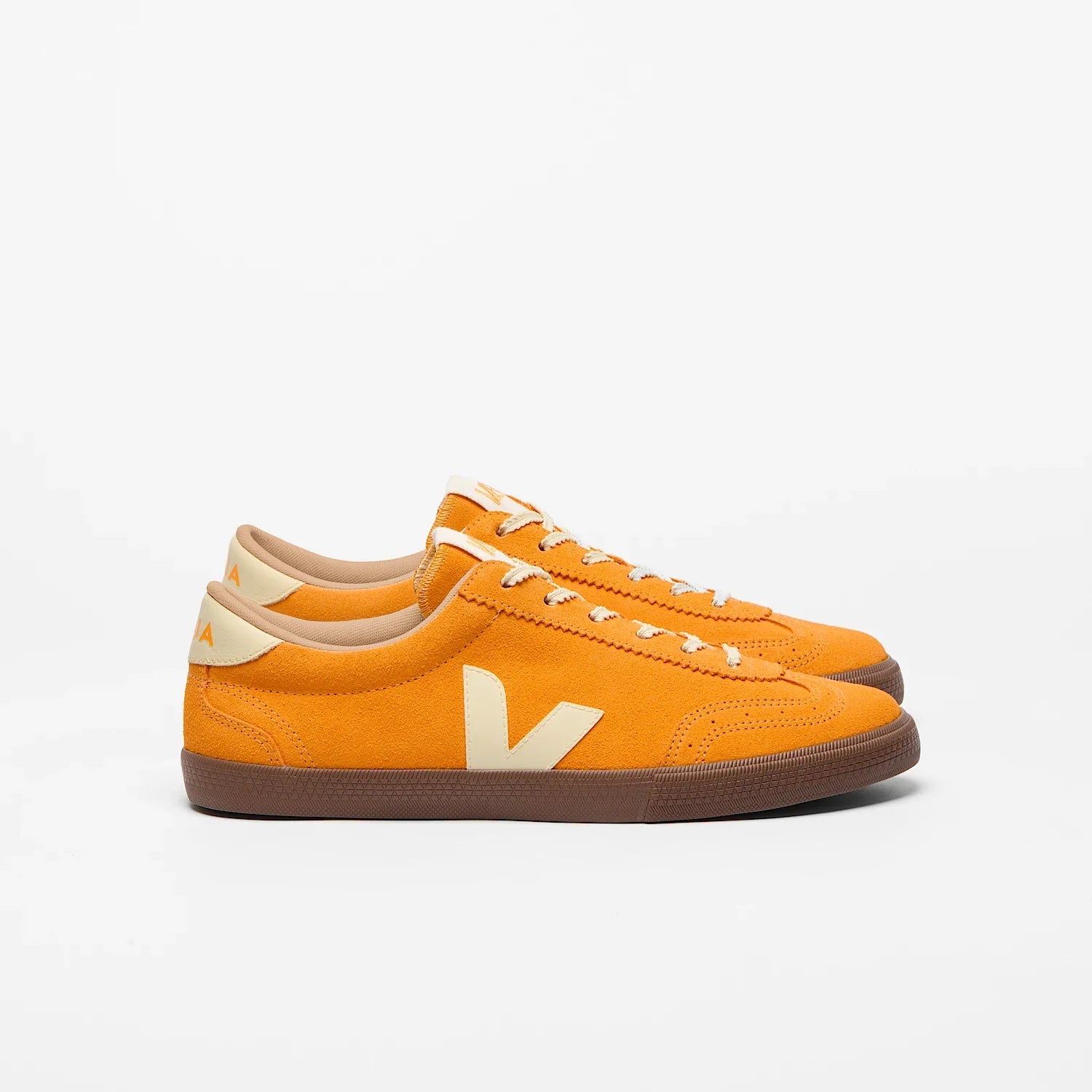 Zapatilla Veja Volley Mujer Gamuza - Mango Calcaire Bark