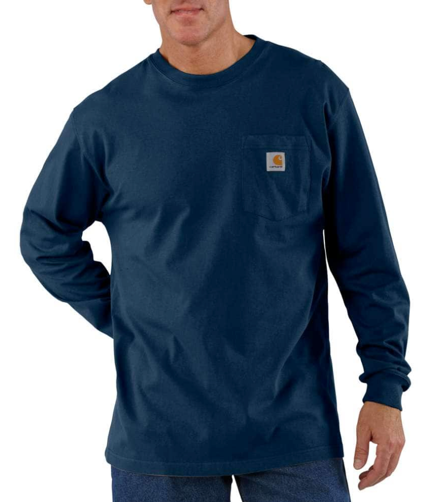 Workwear Long-Sleeve Pocket T-Shirt