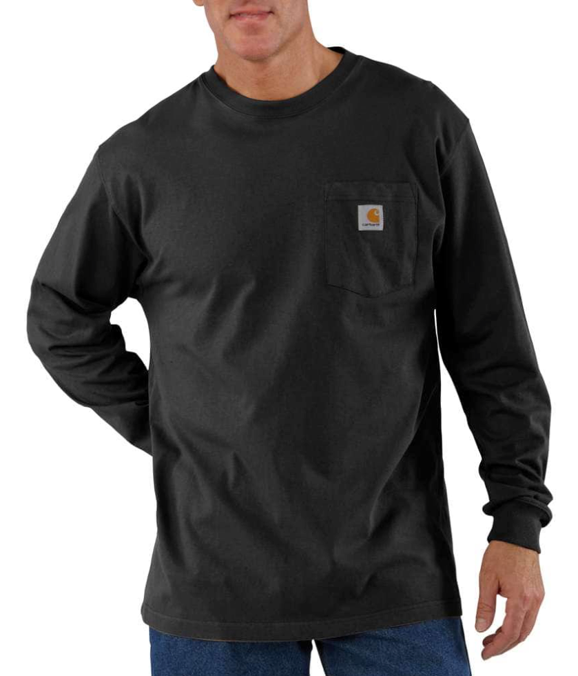 Workwear Long-Sleeve Pocket T-Shirt