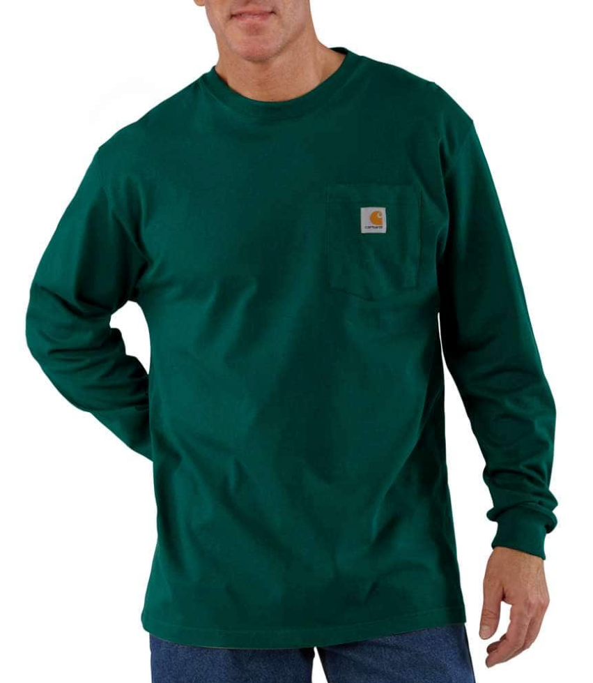 Workwear Long-Sleeve Pocket T-Shirt