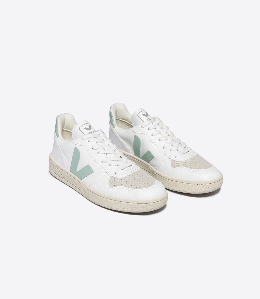 Zapatilla Veja V-10 Cwl White Matcha