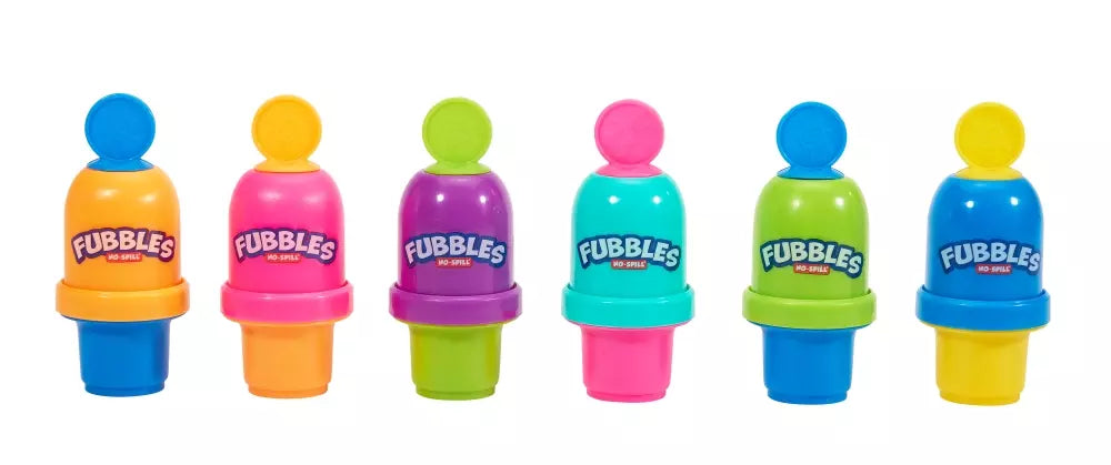 FUBBLES NO-SPILL BUBBLE TUMBLER MINI 12 PC PDQ