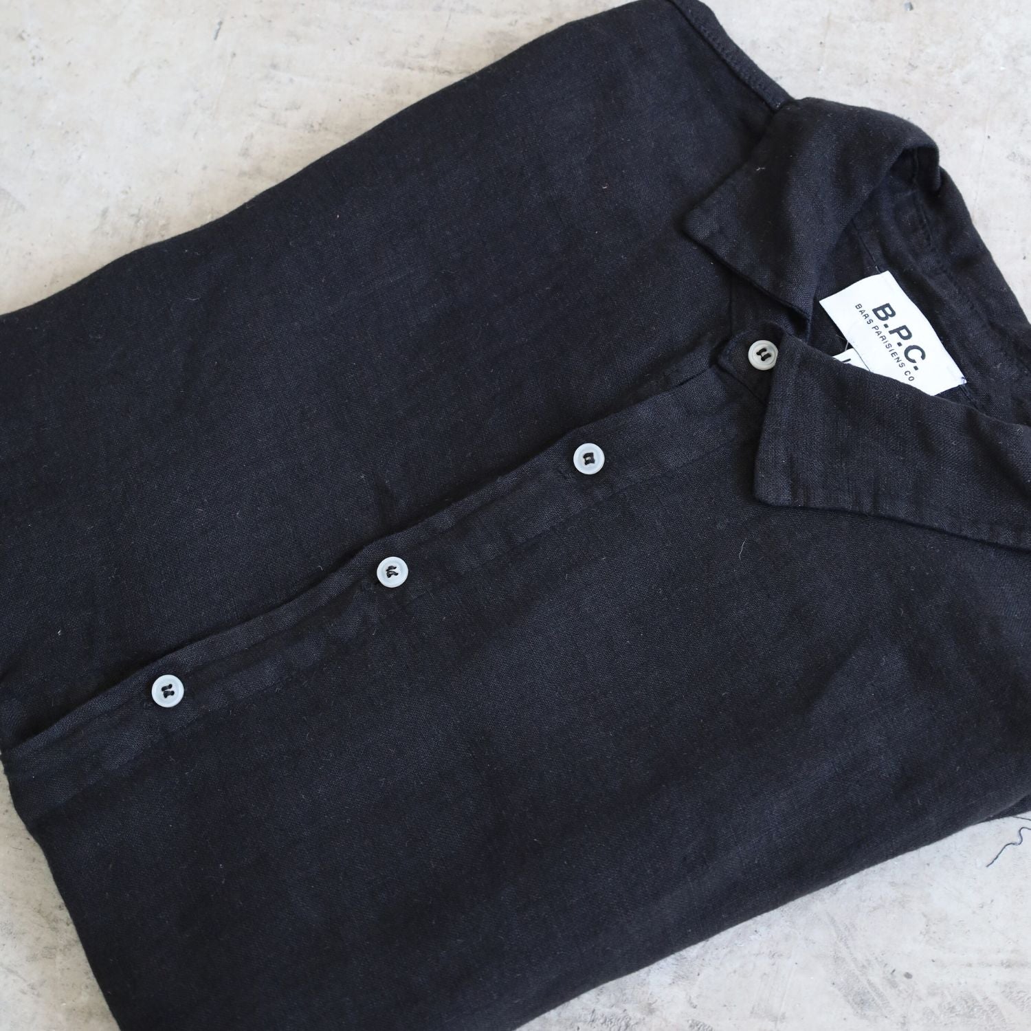 LINO SHIRT BLACK