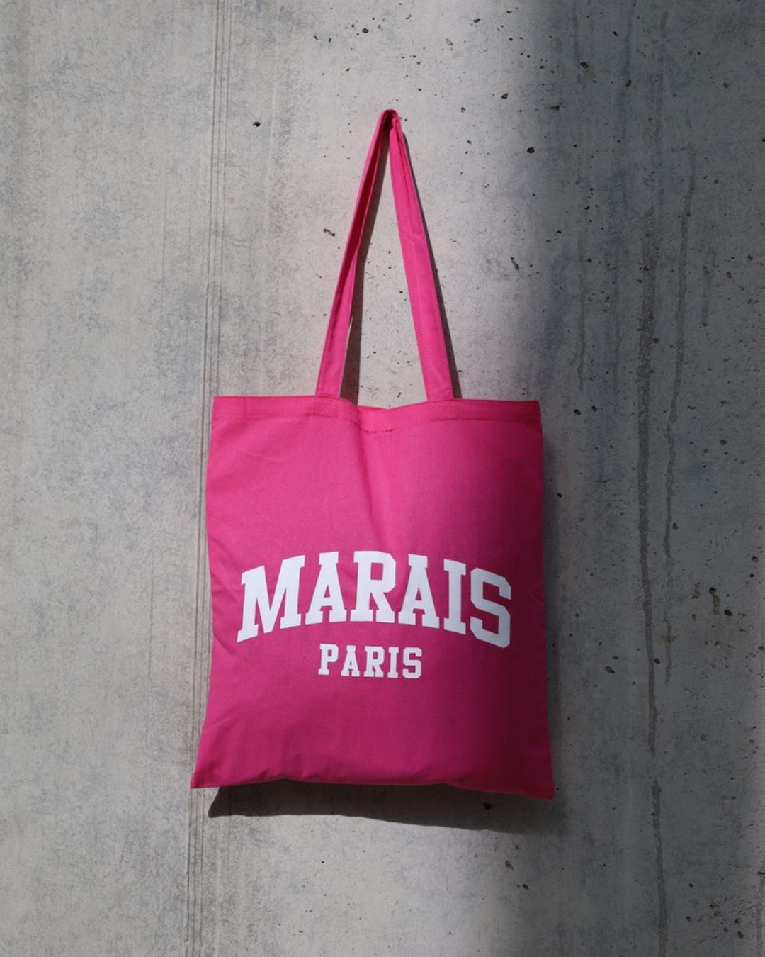 Tote Bag Marais Paris Rosado