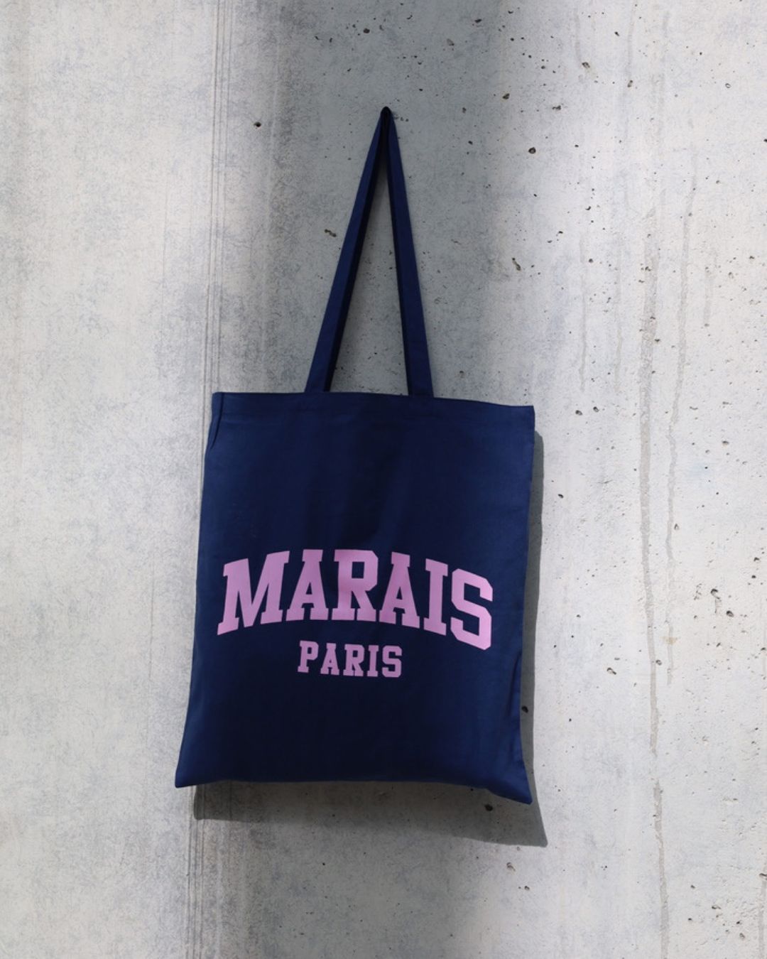 Tote Bag Marais Paris Navy