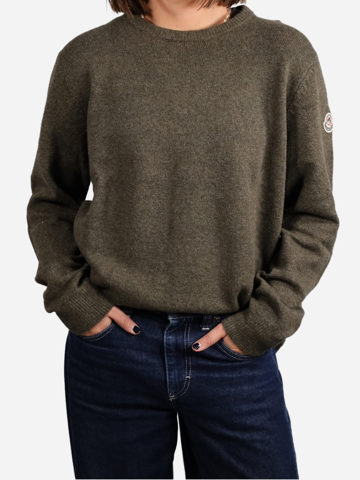 Genderless Sweaters Sweater For Men And Women (Genderless) - Olive